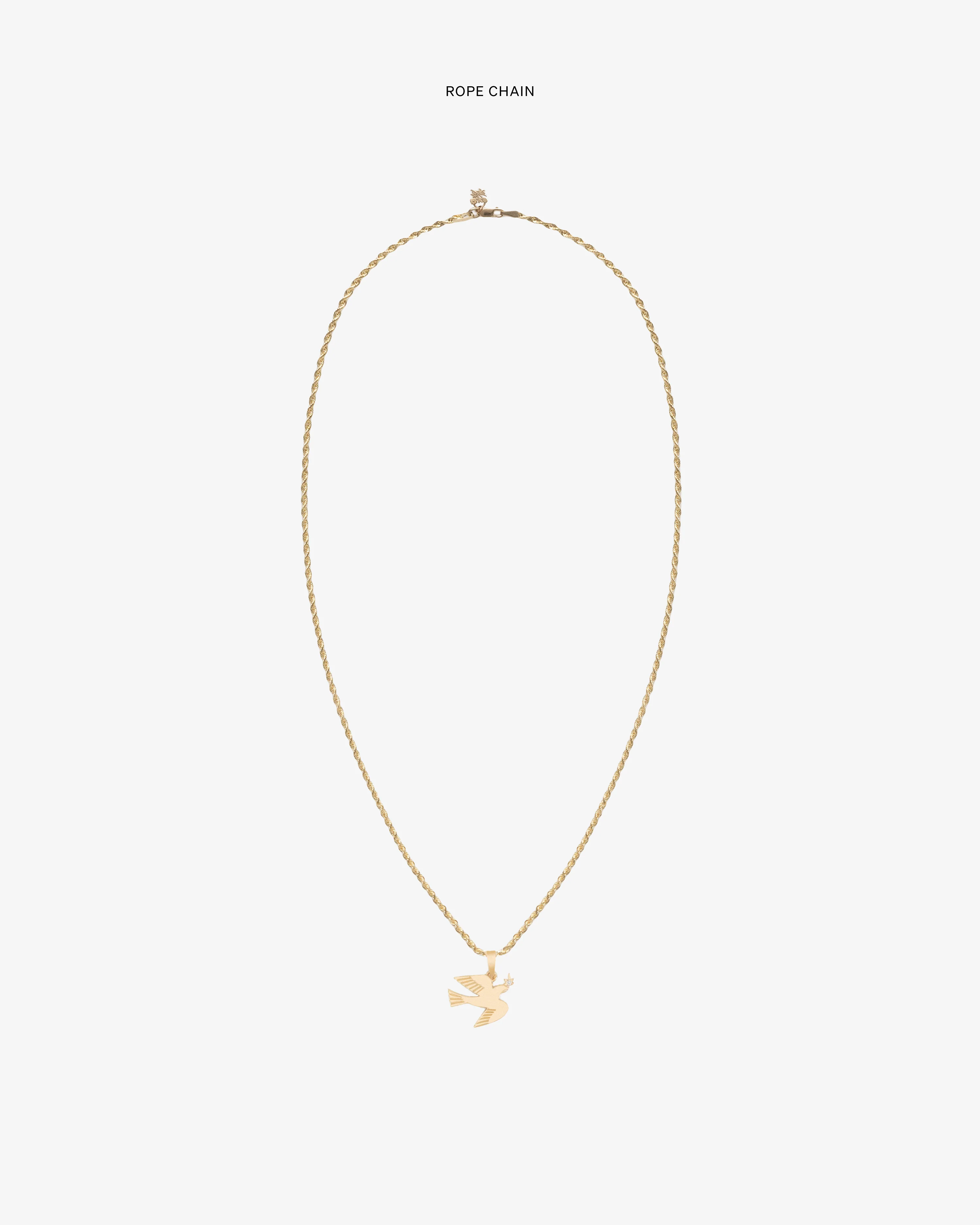 14Kt Gold Dove Pendant - Image 5