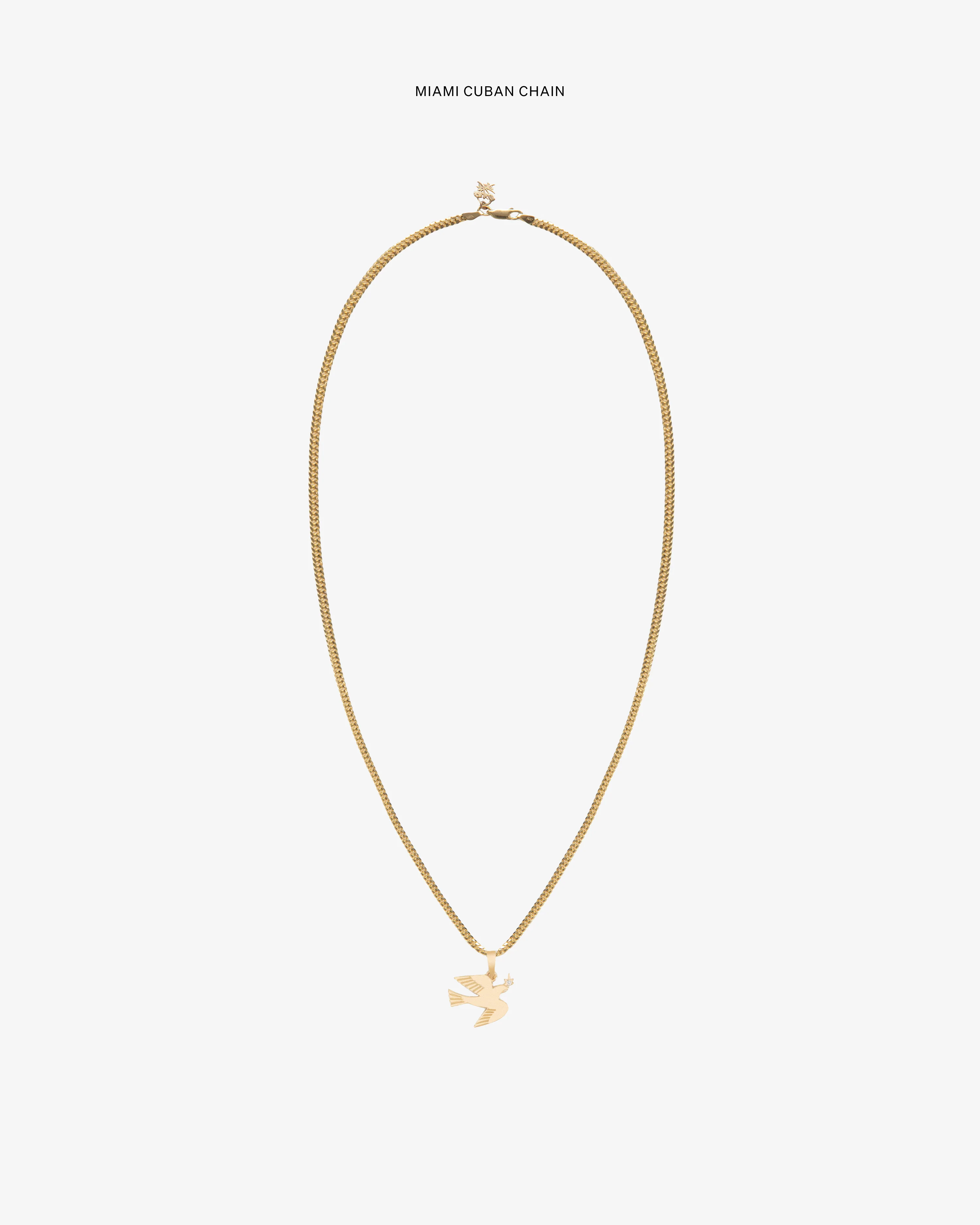 14Kt Gold Dove Pendant - Image 6