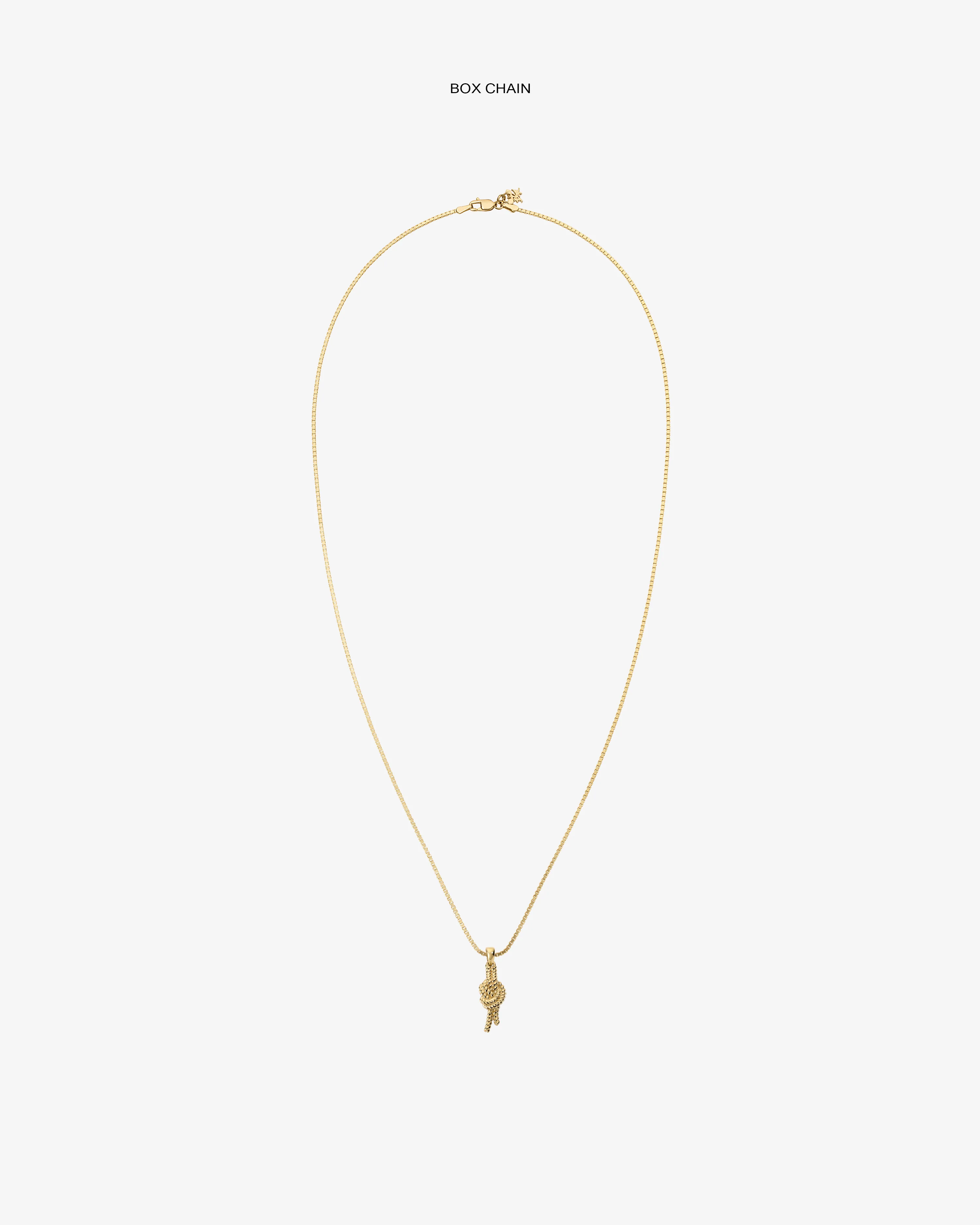 14Kt Gold Nautical Knot Pendant - Image 3