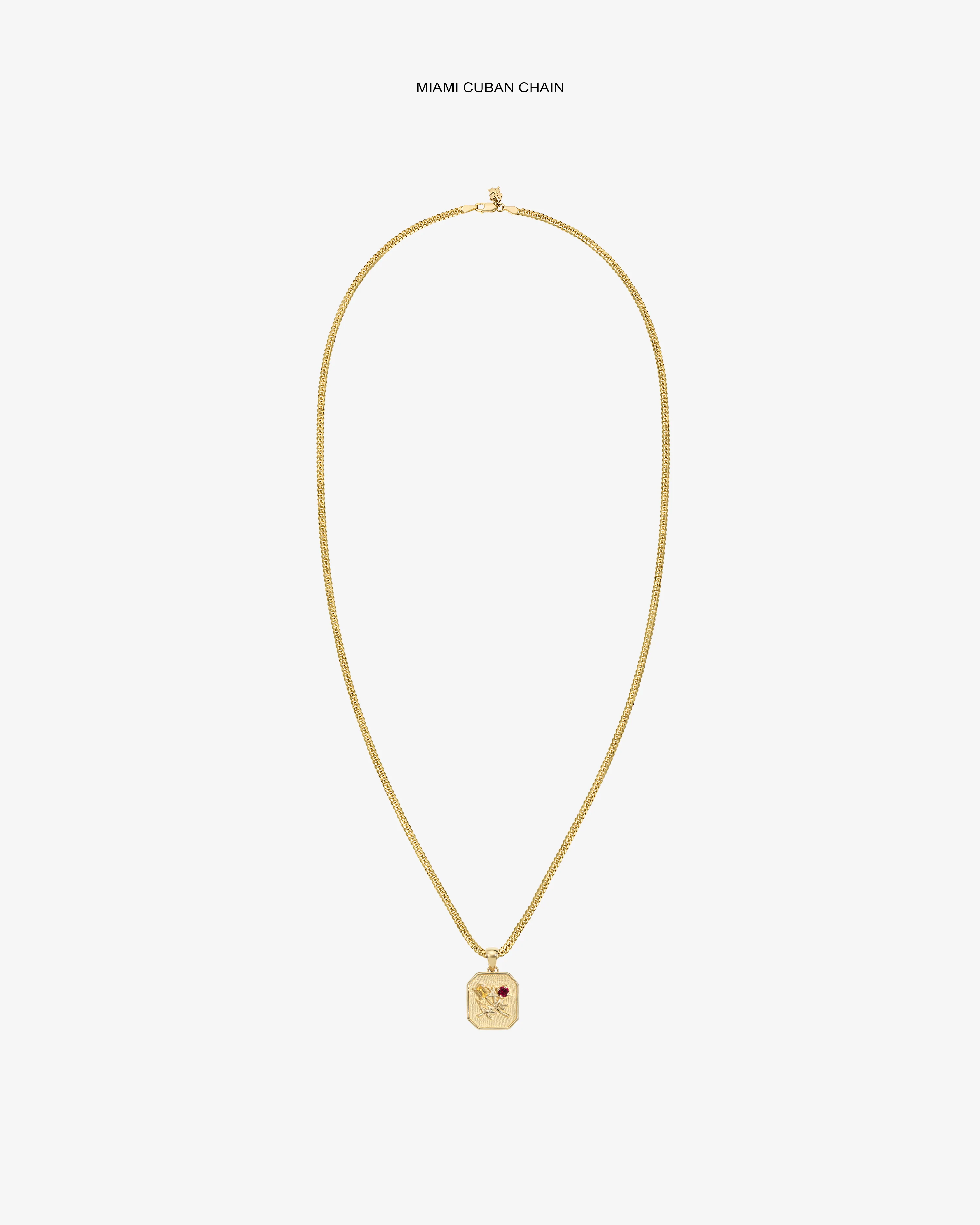 14Kt Gold Queens Crest Relief Pendant - Image 6