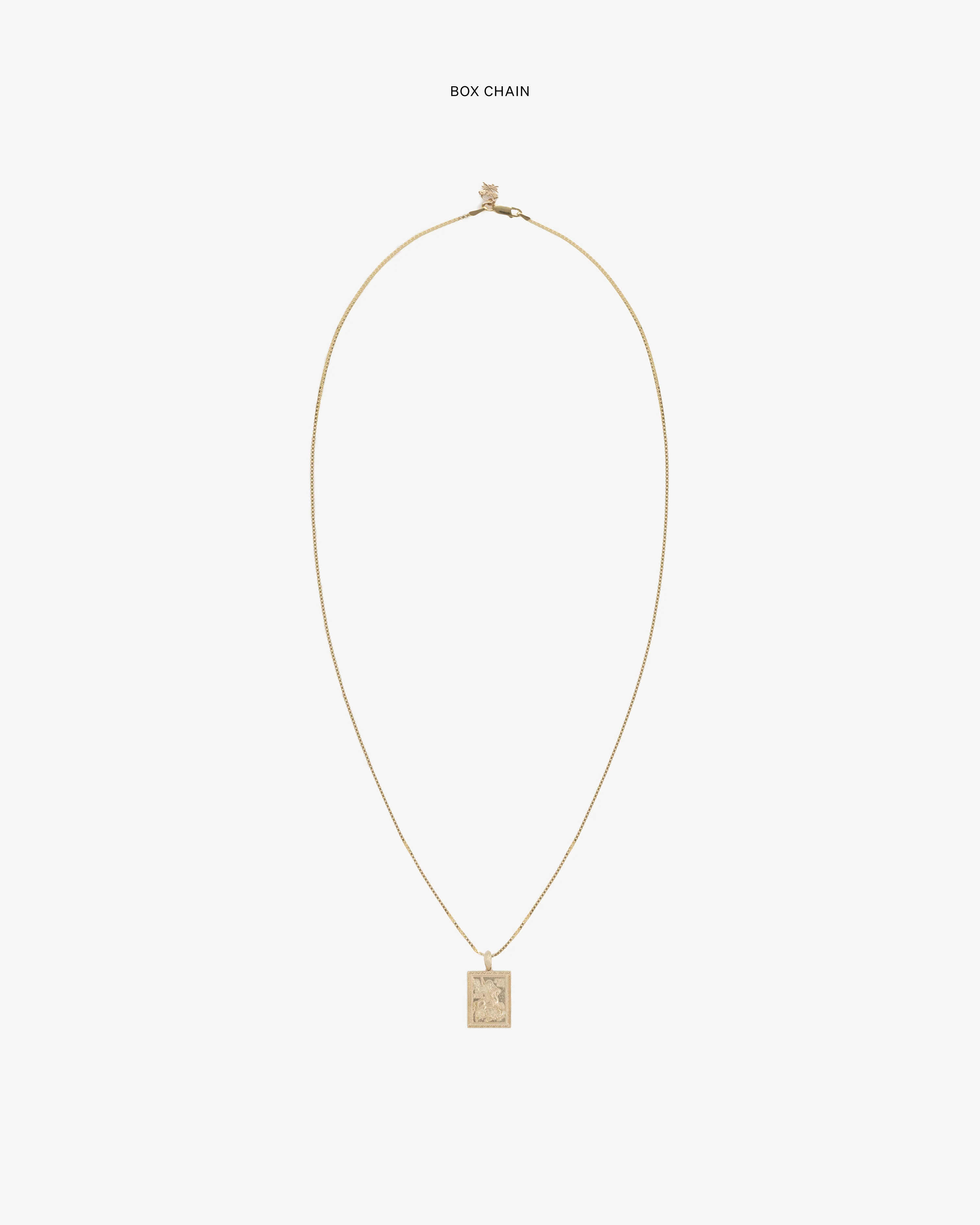 14Kt Gold Saint George Pendant - Image 5