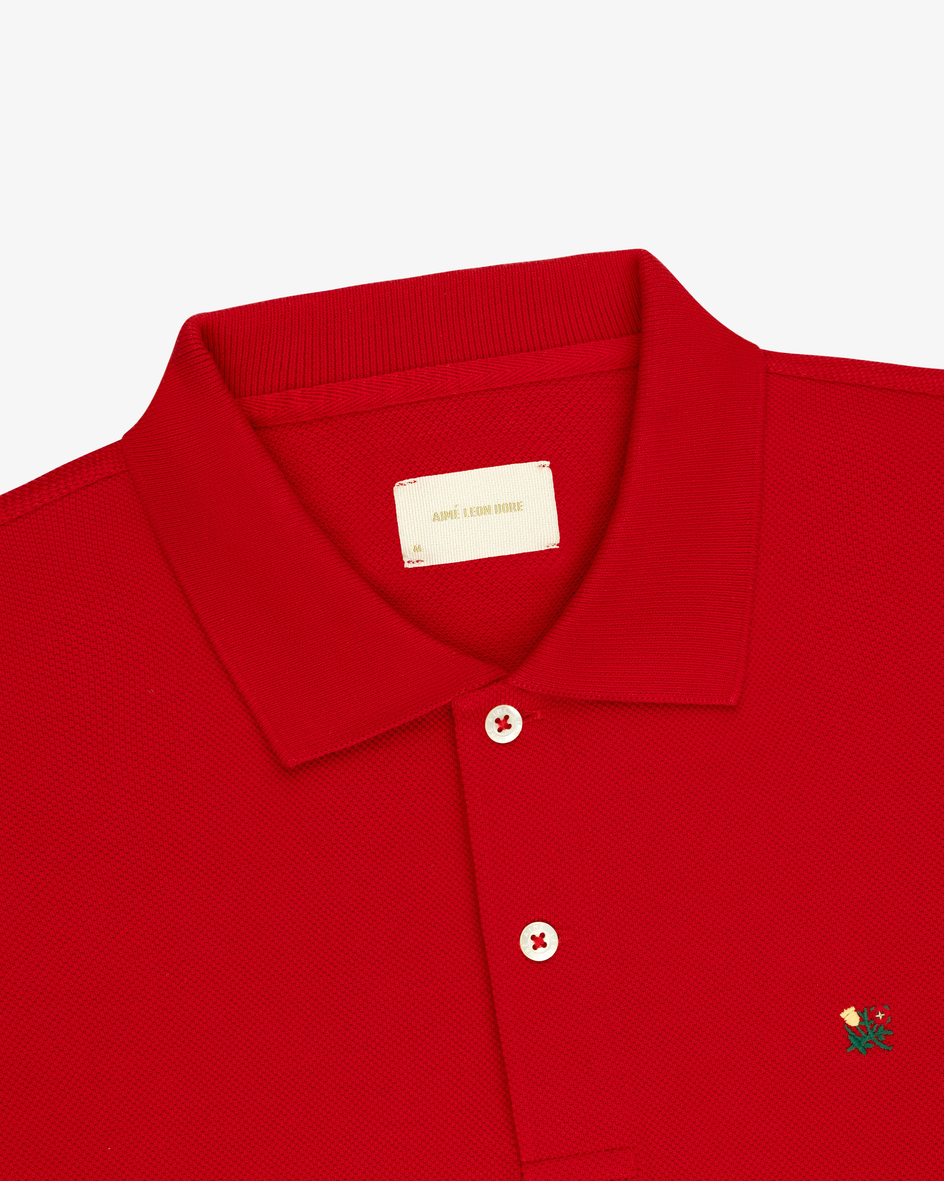 Long-Sleeve Crest   Piqué Polo - Image 3