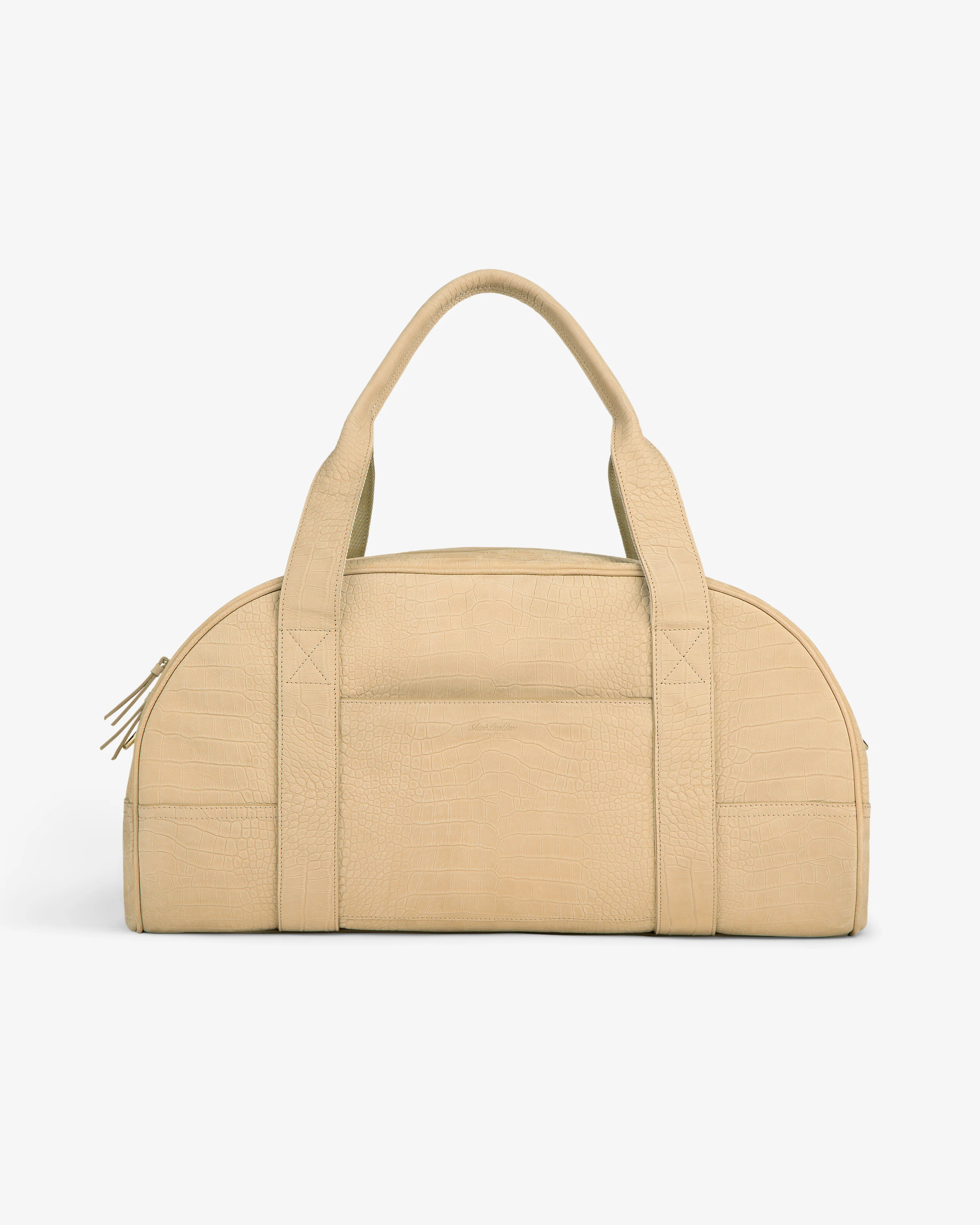 Croc-Embossed Nubuck Duffle - Image 3