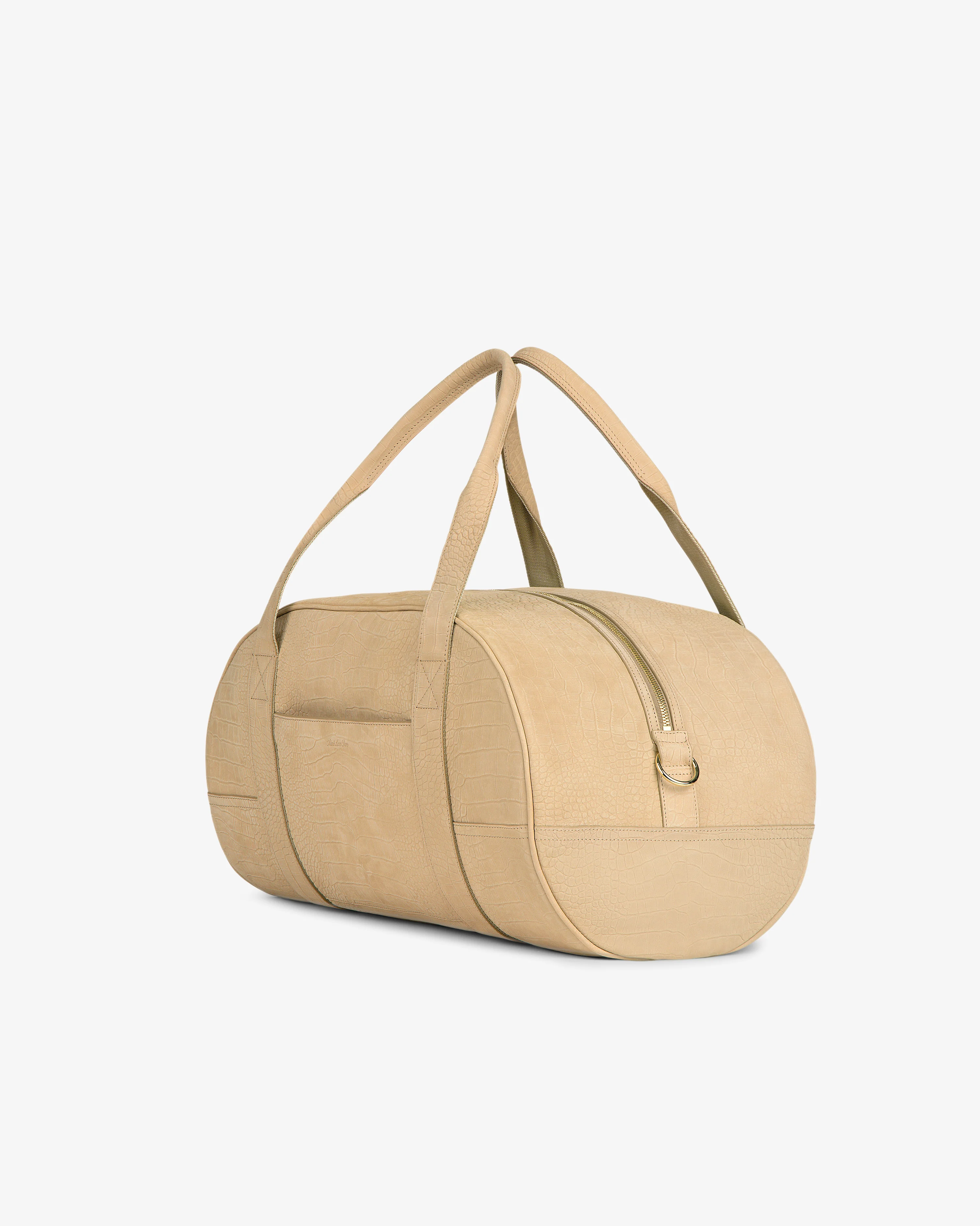 Croc-Embossed Nubuck Duffle - Image 4