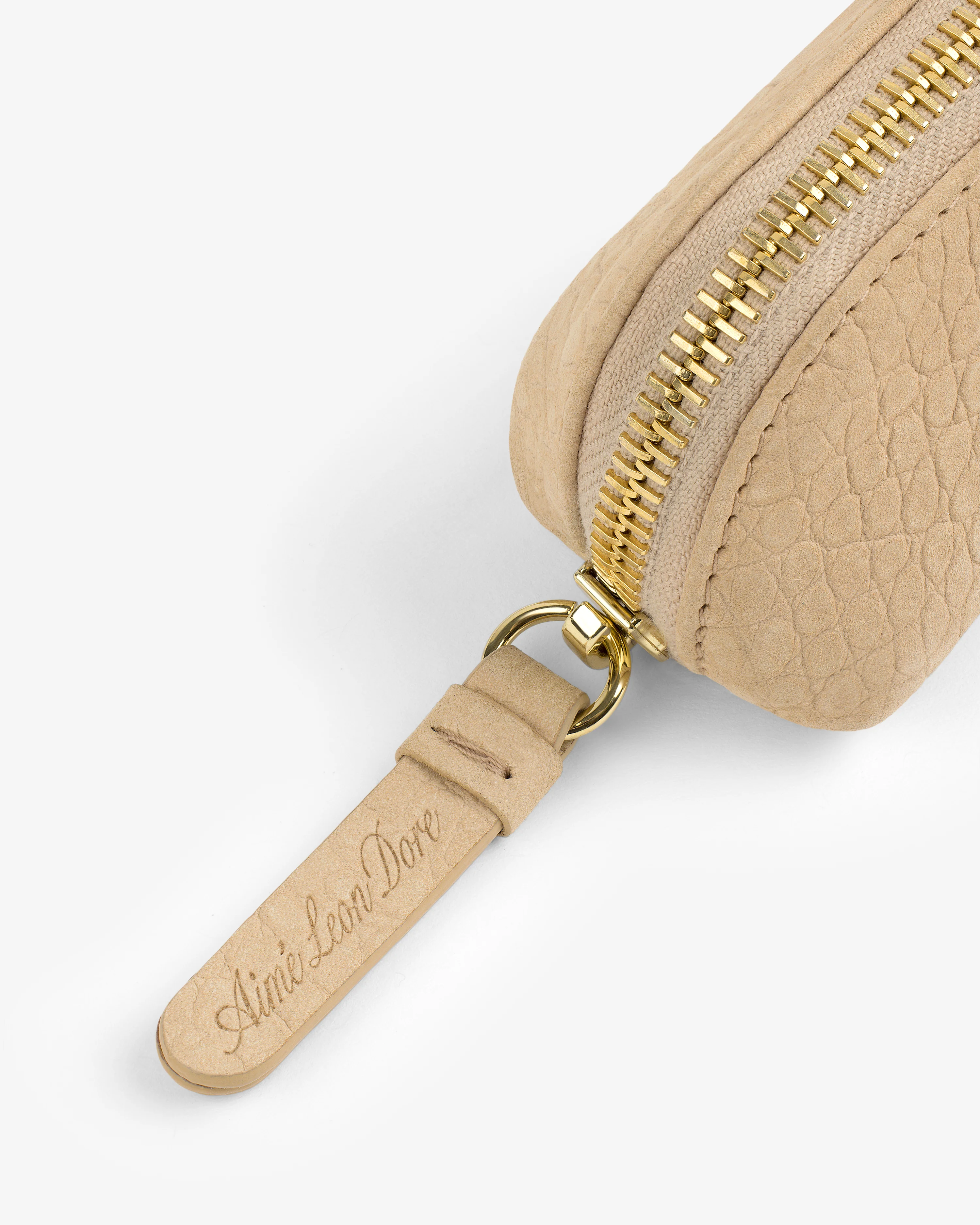 Croc-Embossed Nubuck Pencil Case - Image 4
