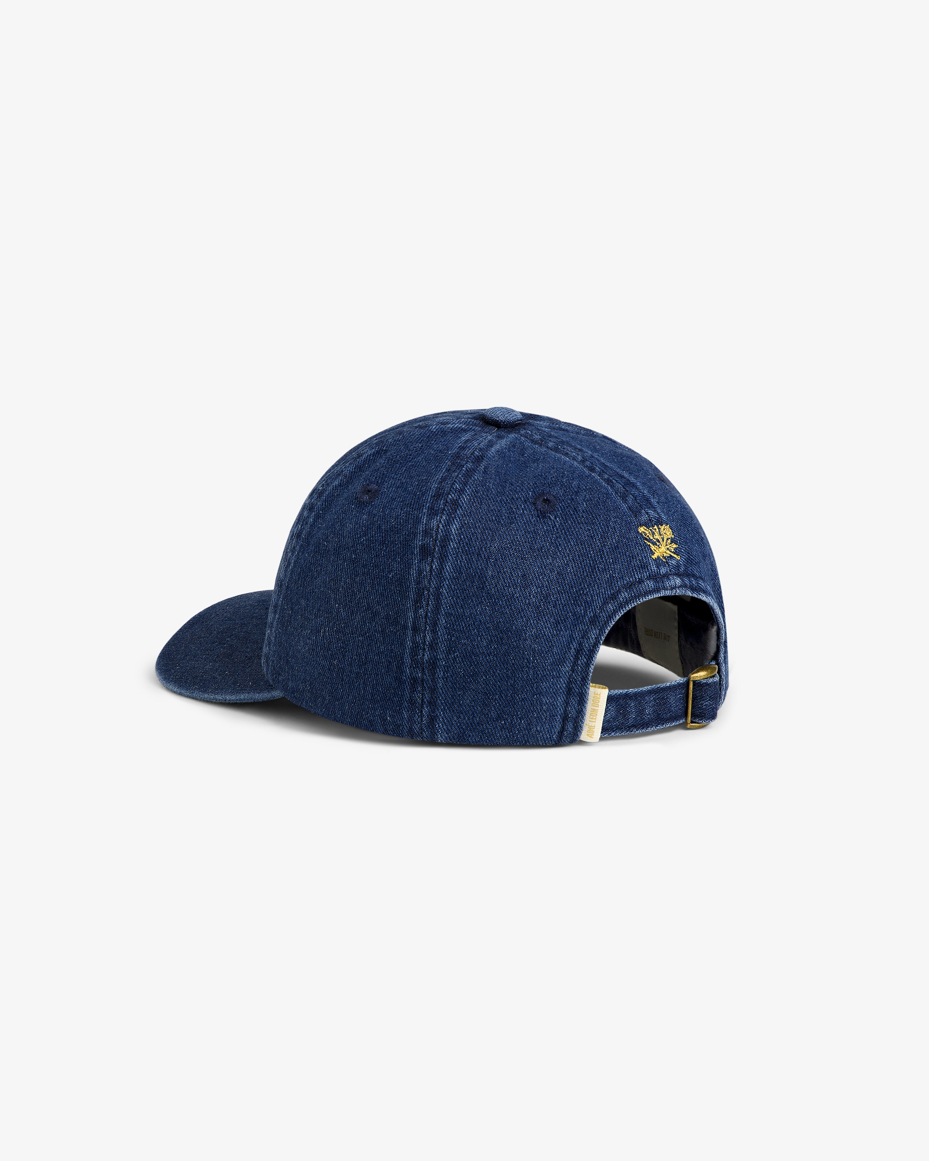 Denim Script Hat - Image 5