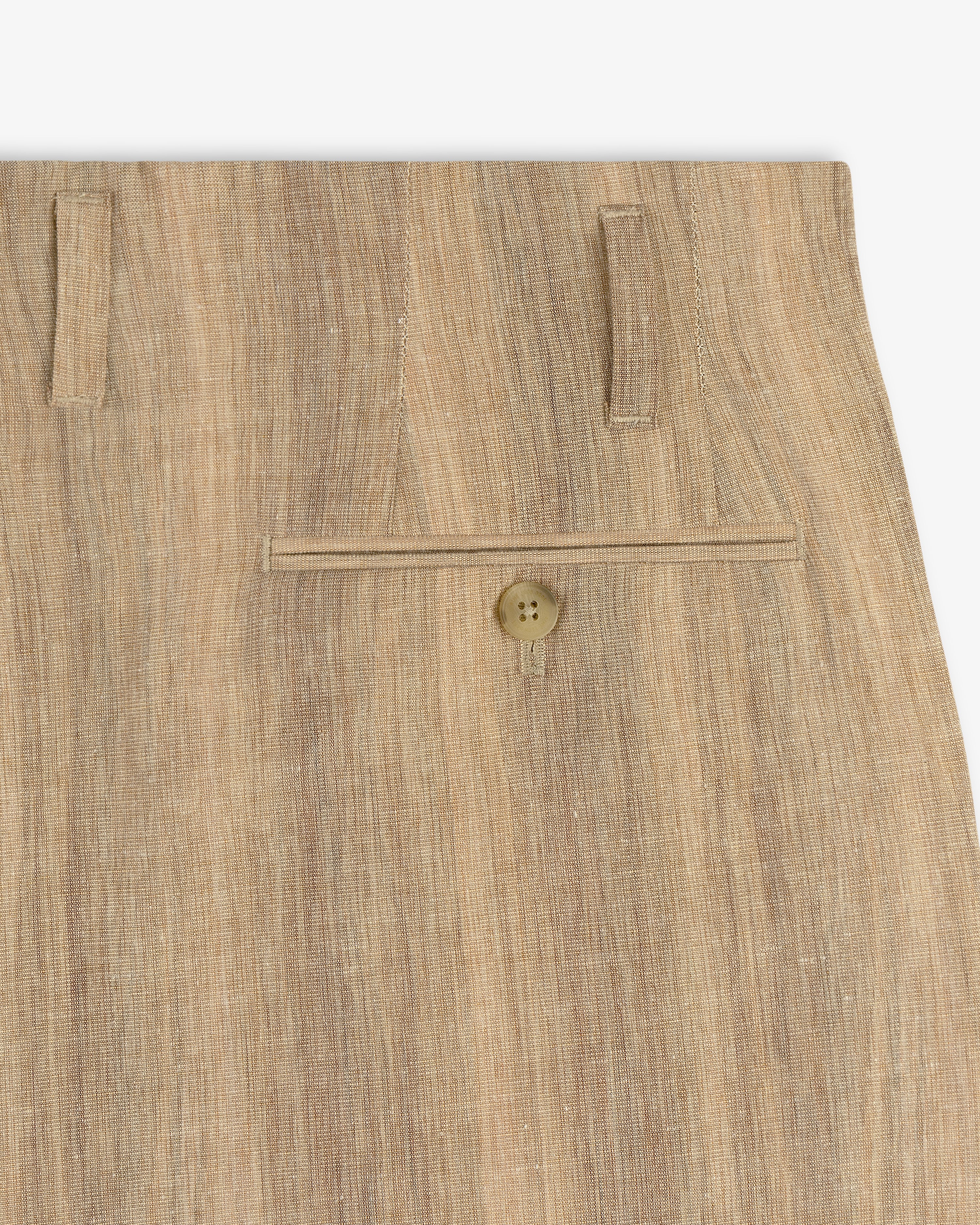 Double Pleated Safari Suit Trouser - Image 6