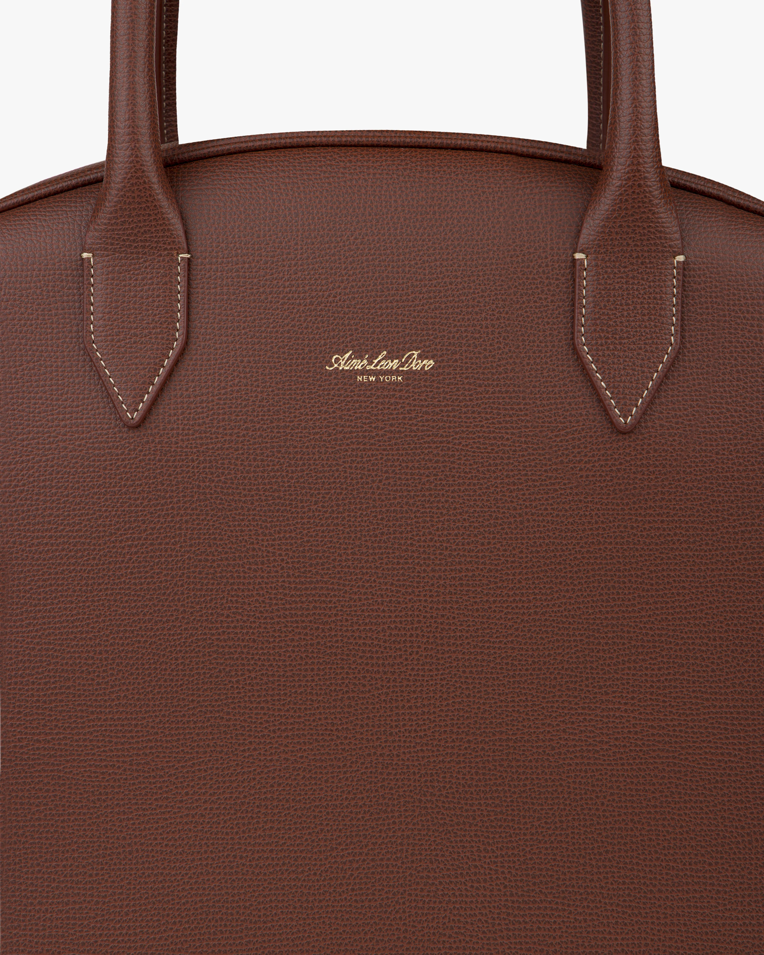Full Grain Leather Crescent Shoulder Bag - Image 4