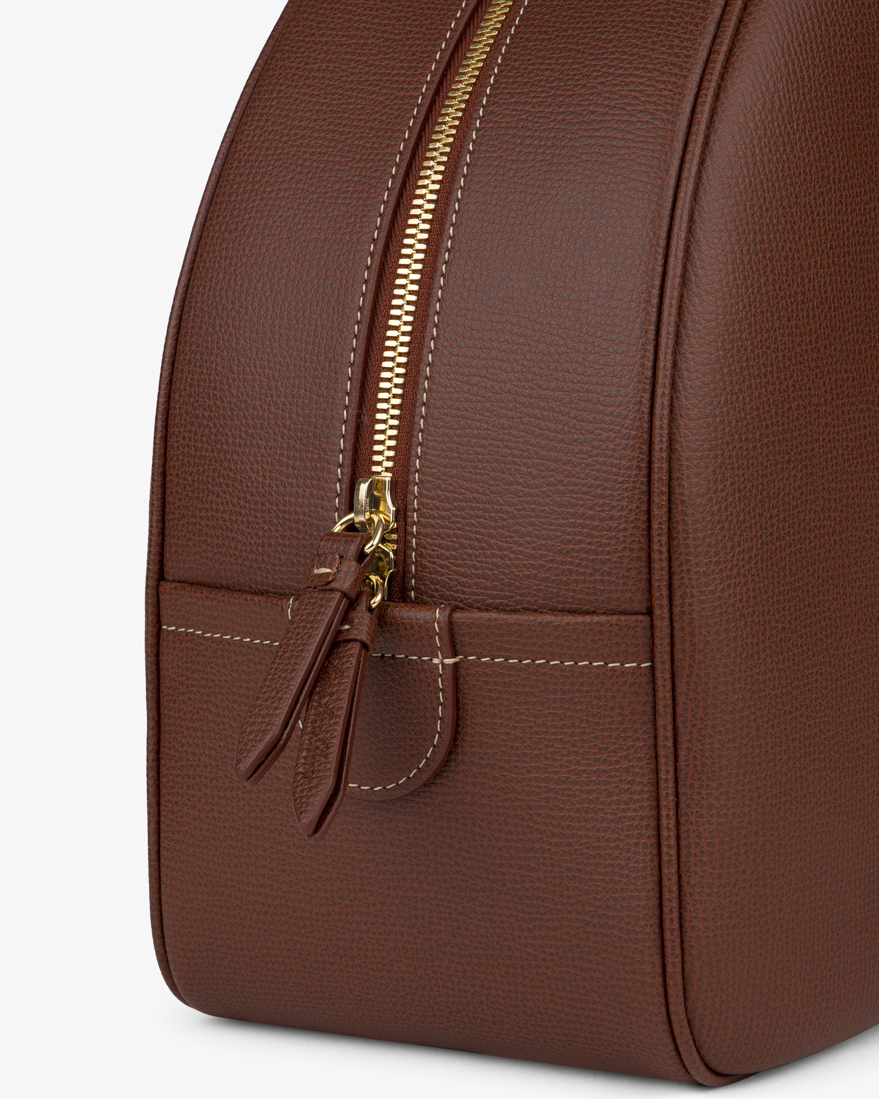 Full Grain Leather Crescent Shoulder Bag - Image 5
