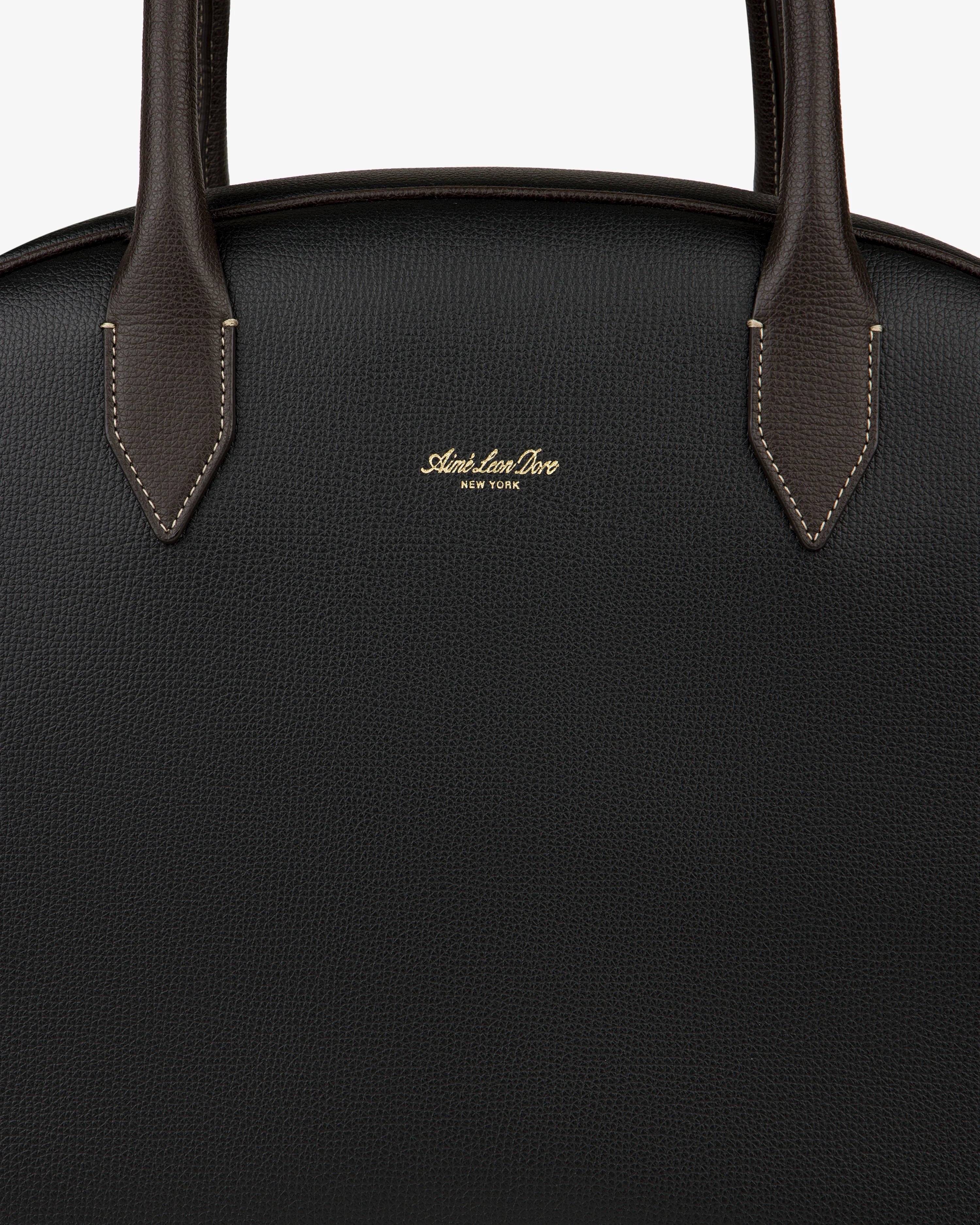 Full Grain Leather Crescent Shoulder Bag - Image 4