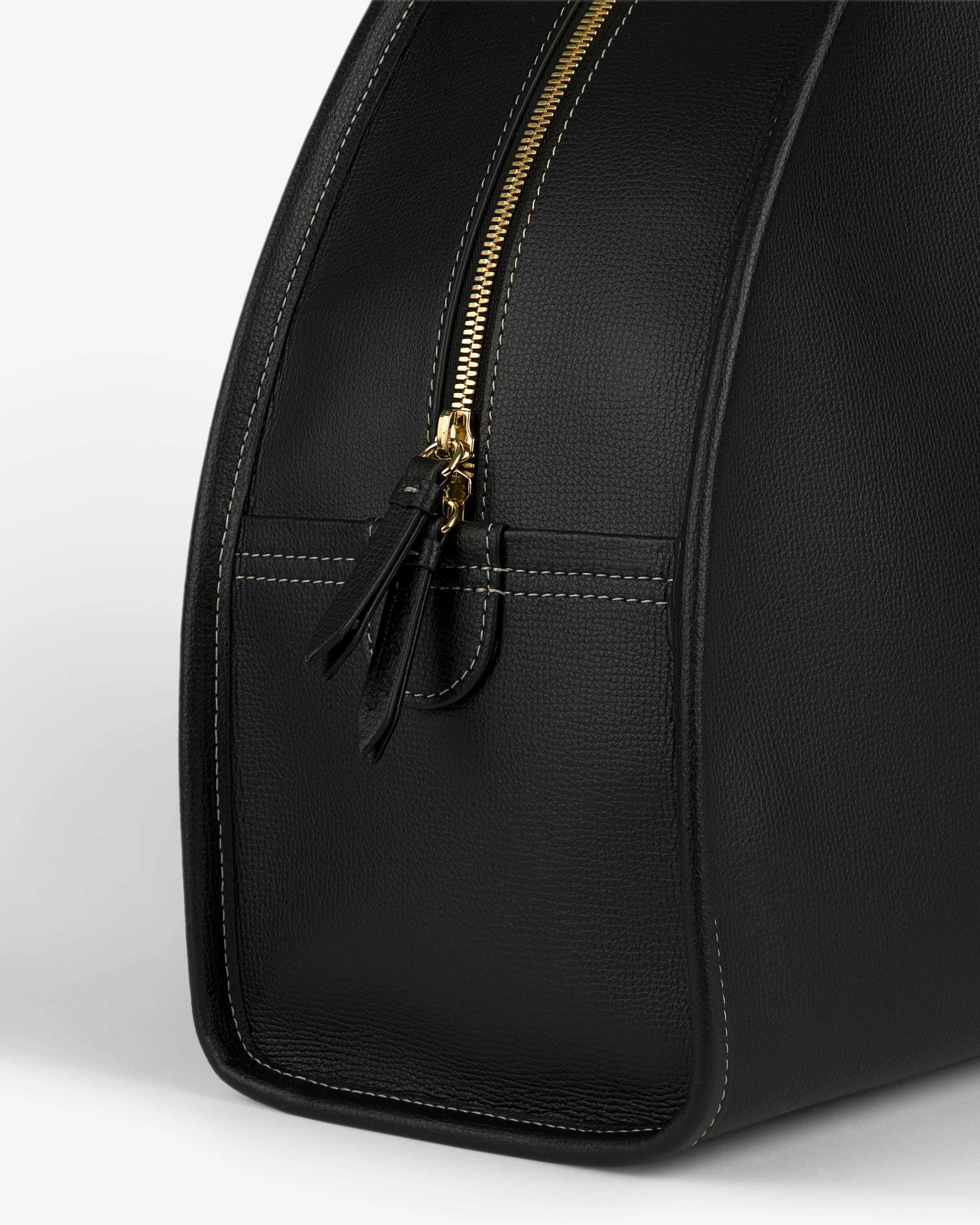 Full Grain Leather Weekender Bag - Image 8