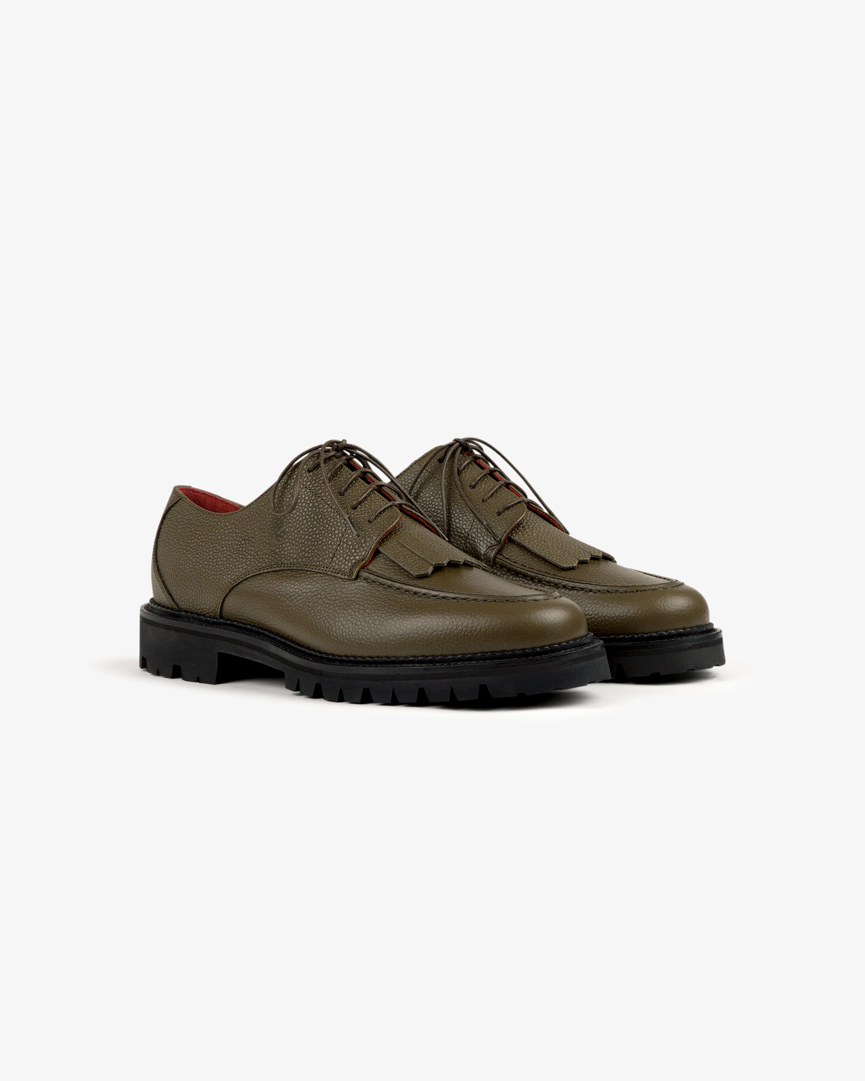 Leather Lug Sole Derby - Image 2
