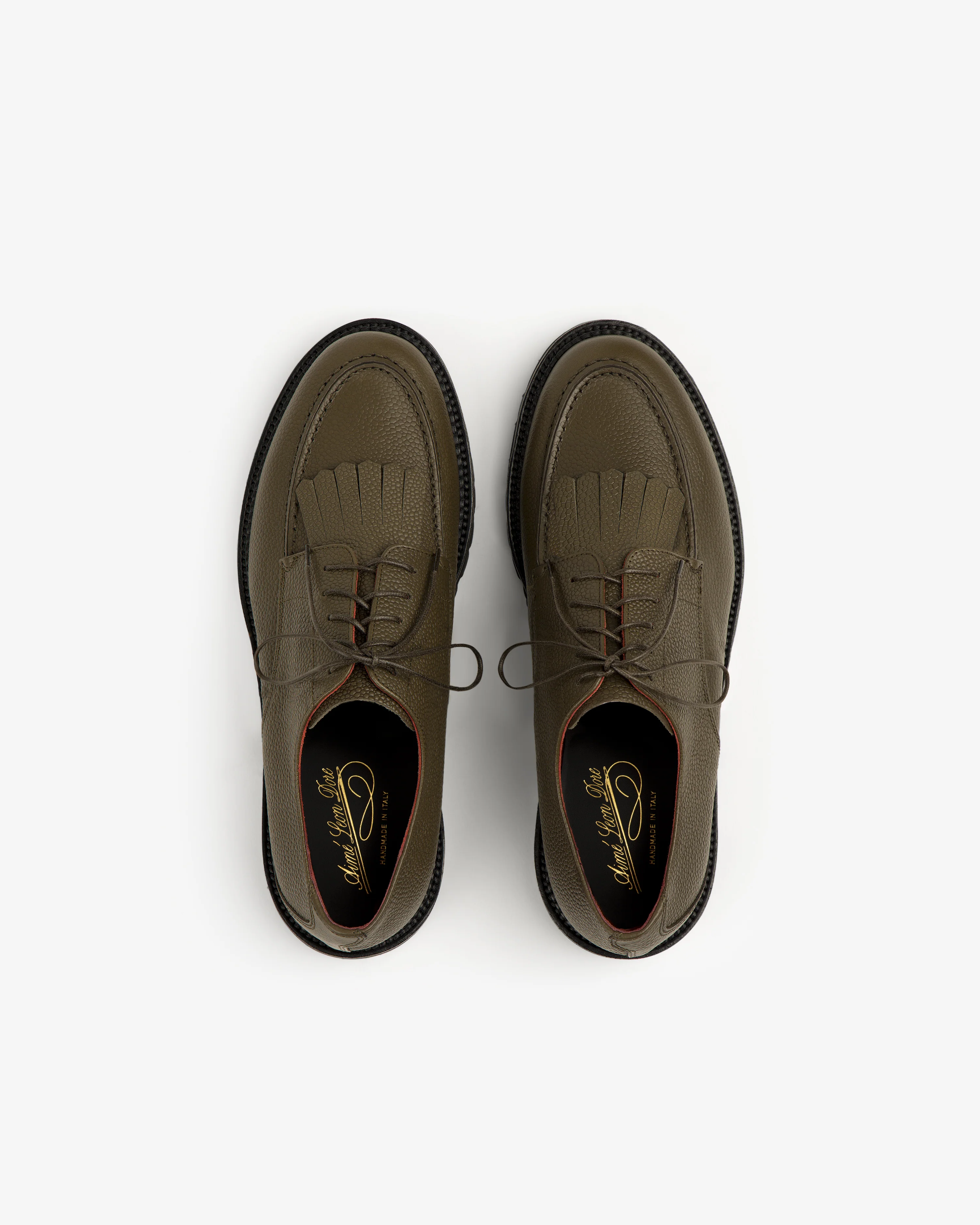 Leather Lug Sole Derby - Image 5