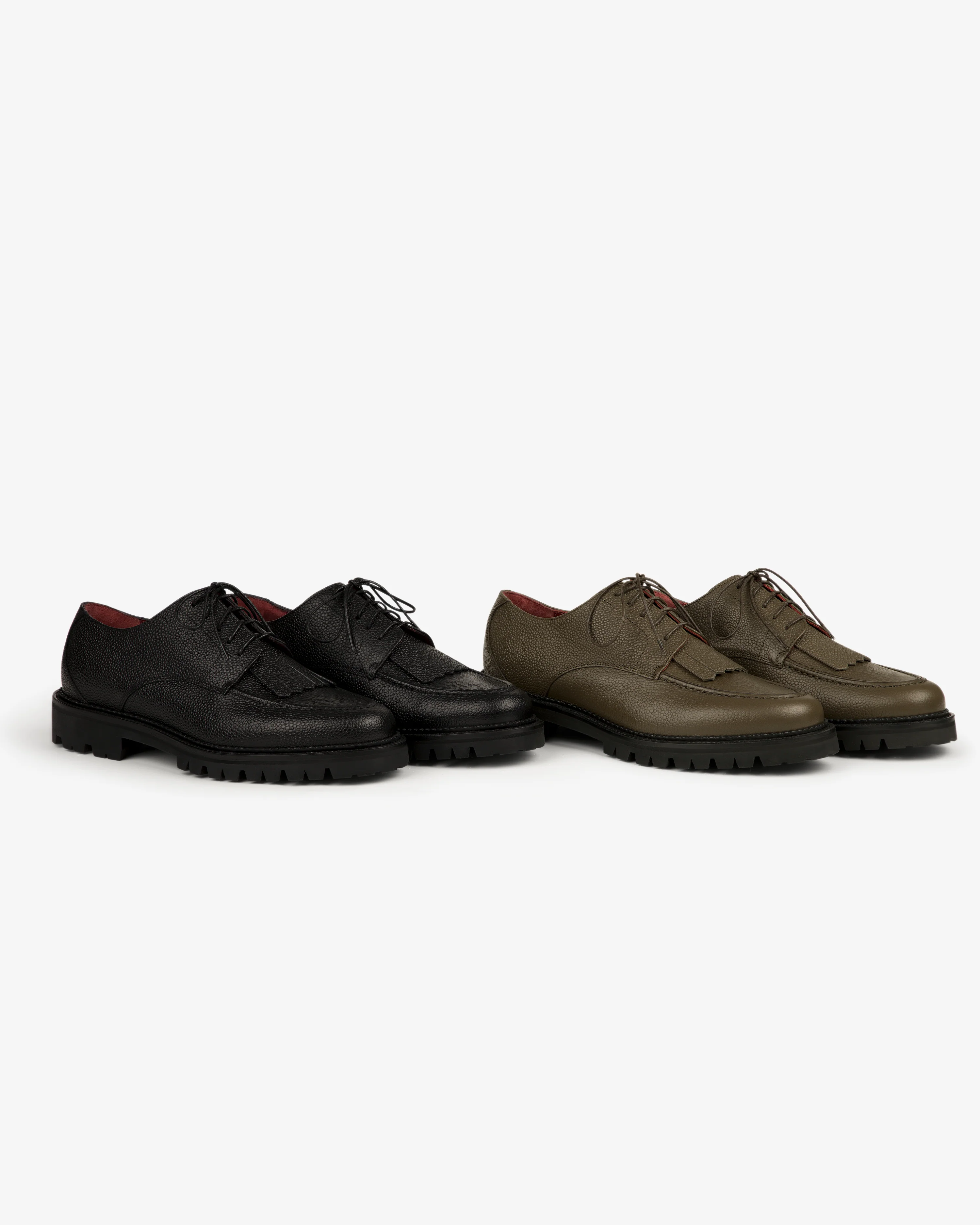 Leather Lug Sole Derby - Image 3