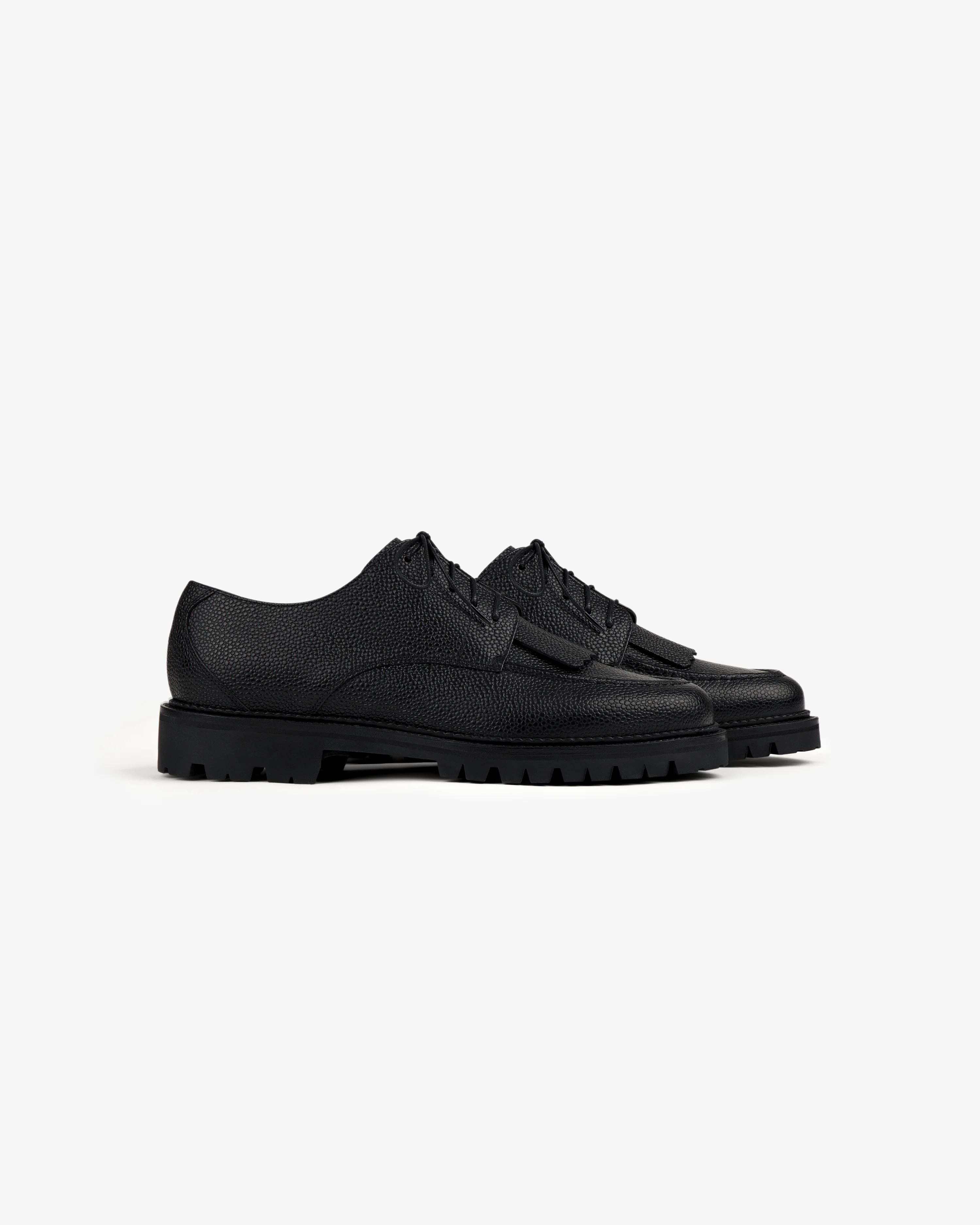Leather Lug Sole Derby - Image 4