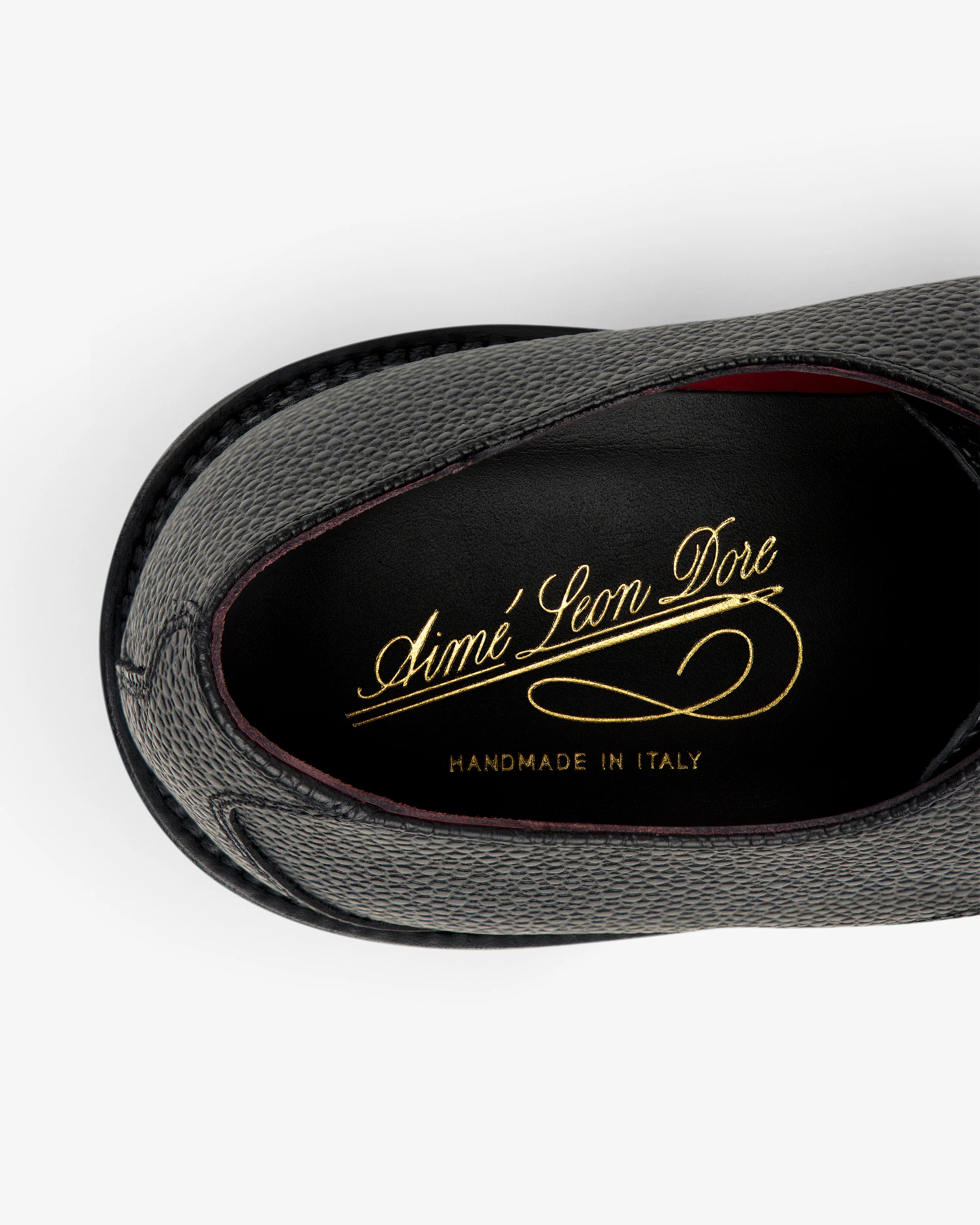 Leather Lug Sole Derby - Image 7