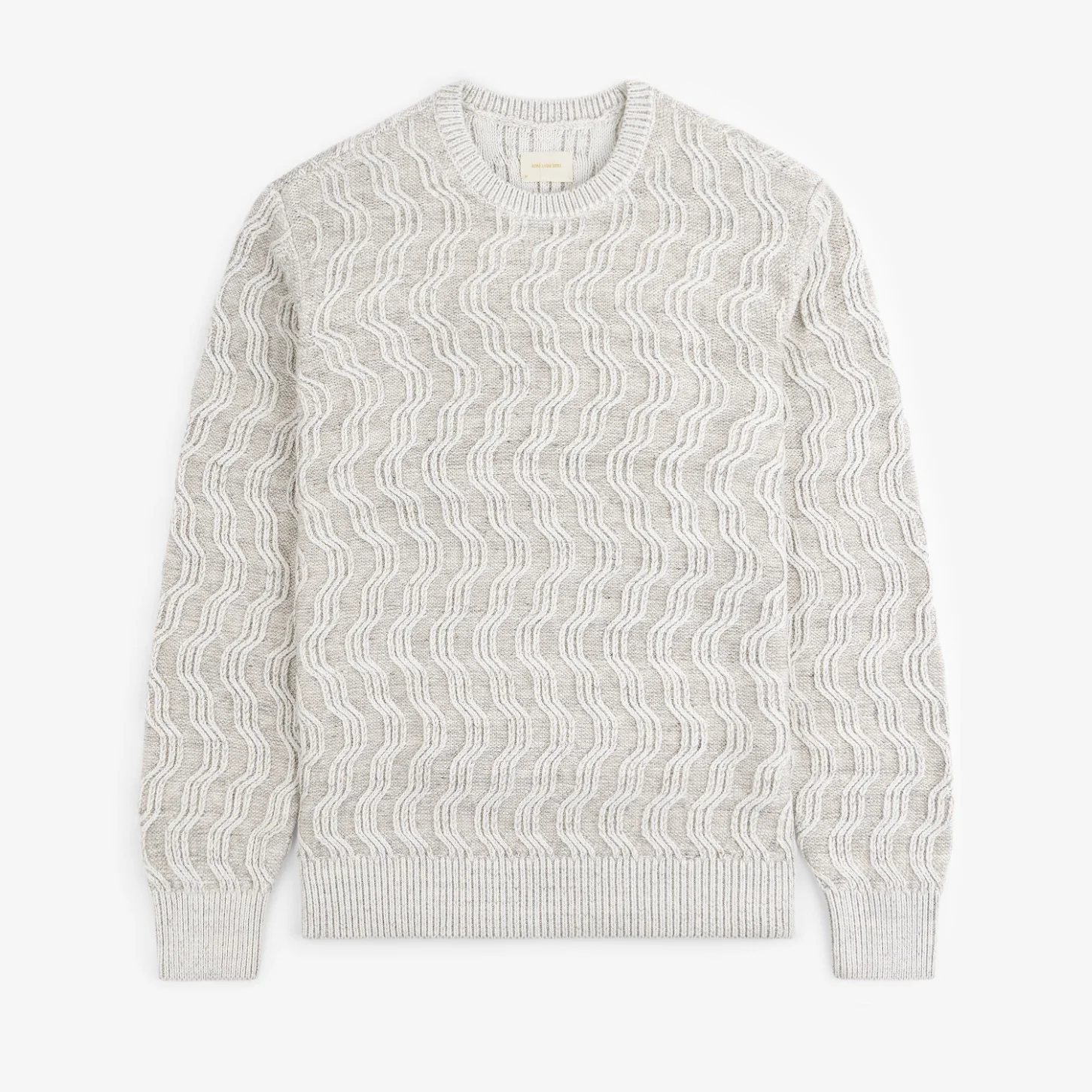 Linen Blend Cable Knit Sweater