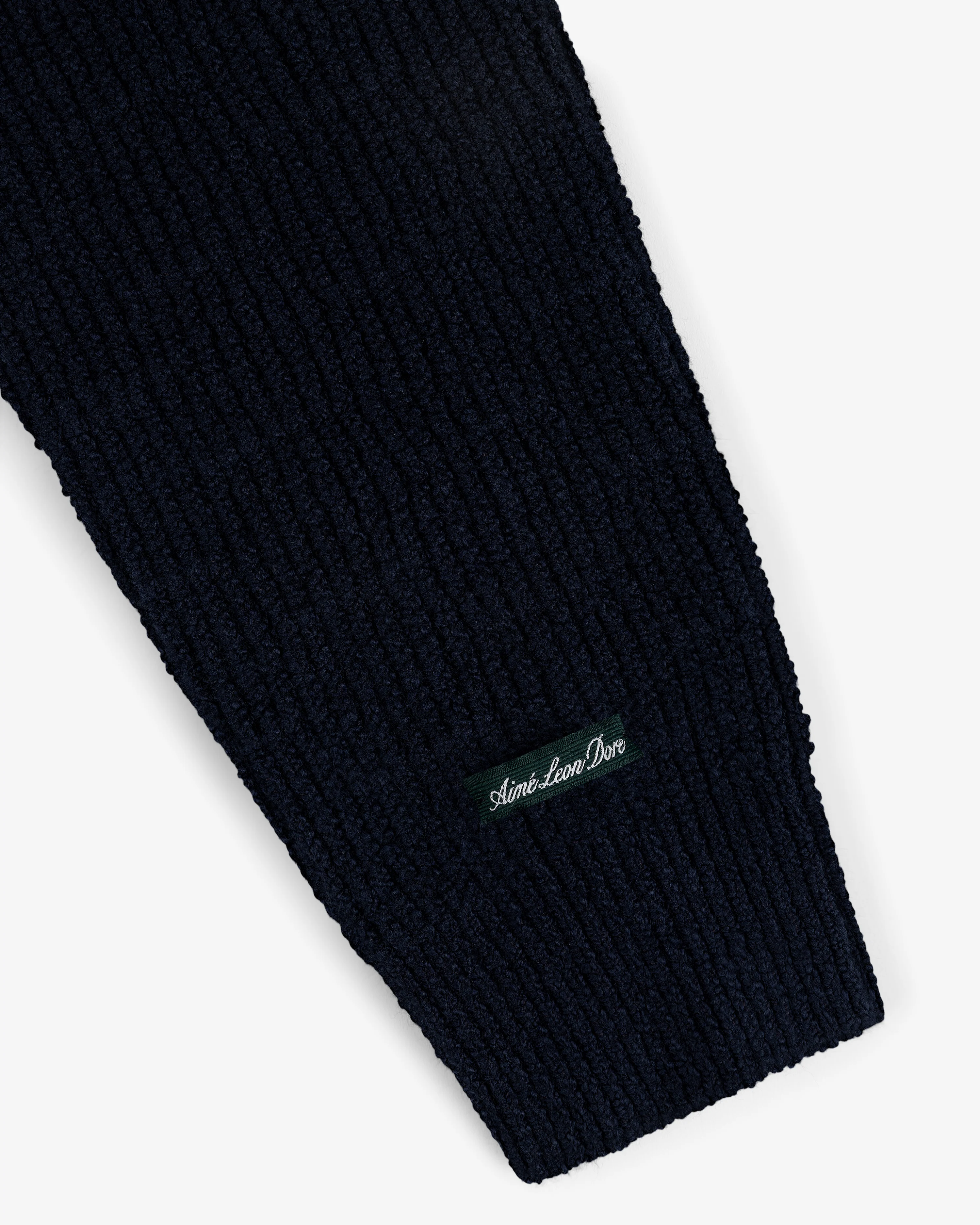 Long-Sleeve Boucle Polo - Image 4
