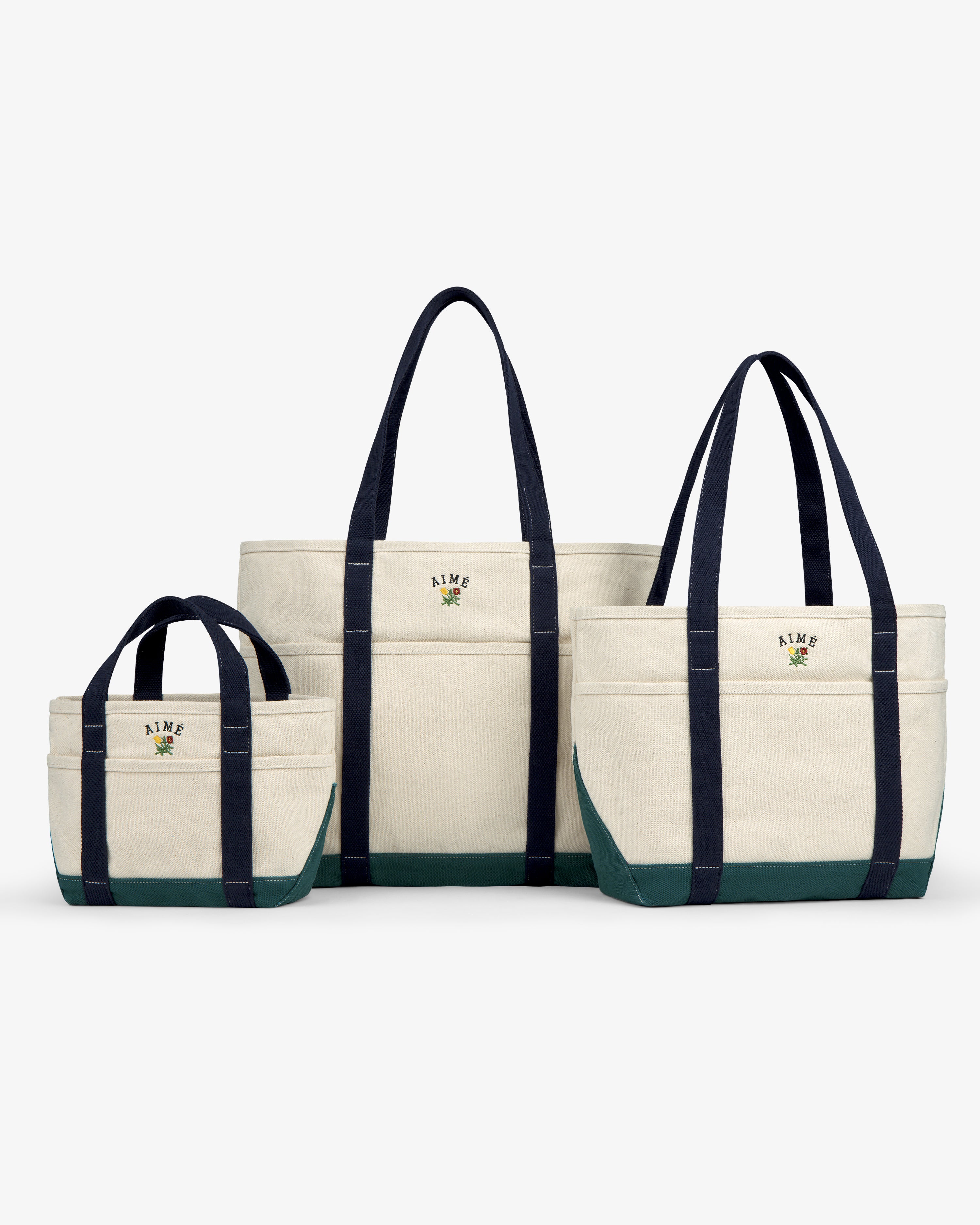Mini Crest Contrast Tote Bag - Image 3
