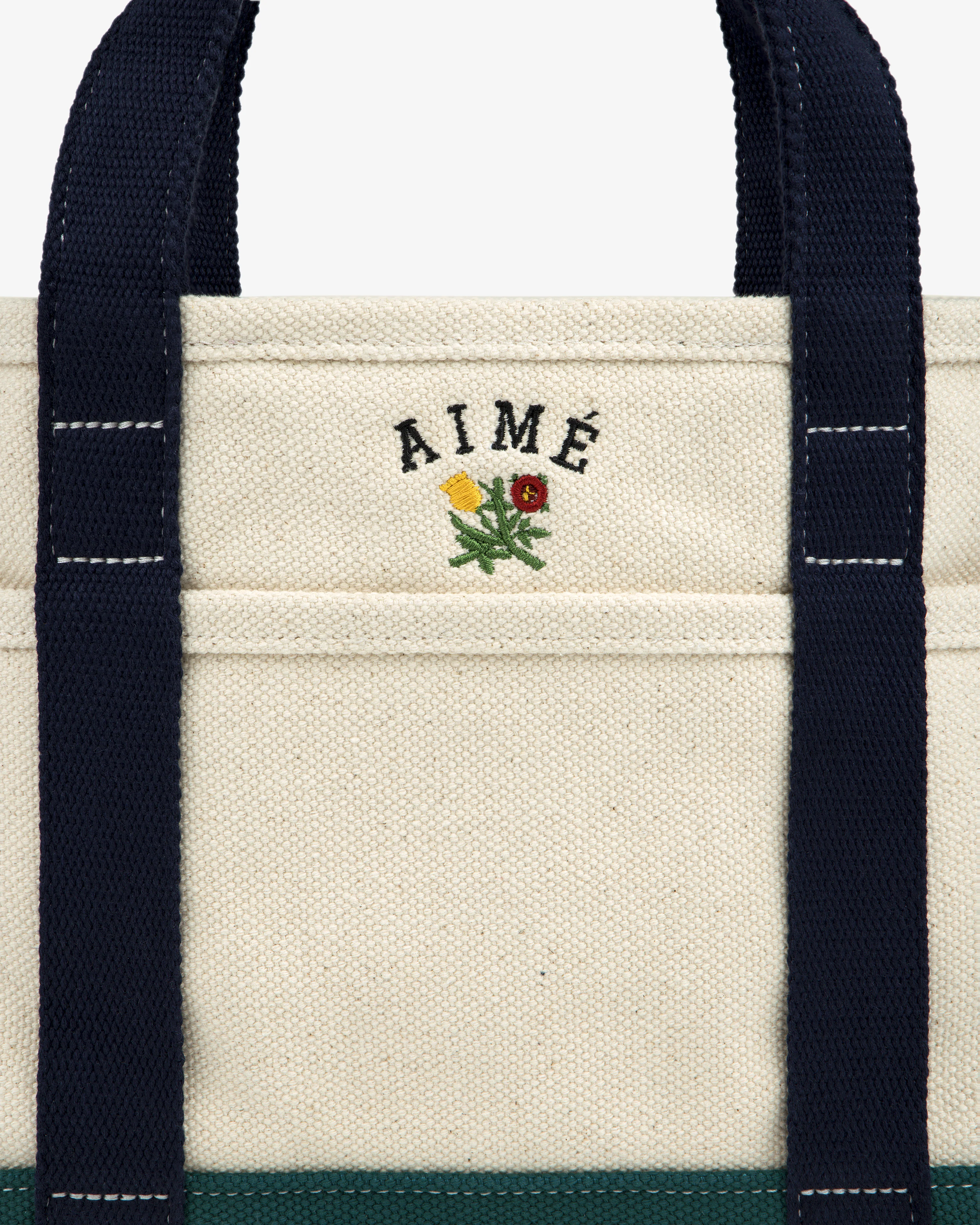 Mini Crest Contrast Tote Bag - Image 4