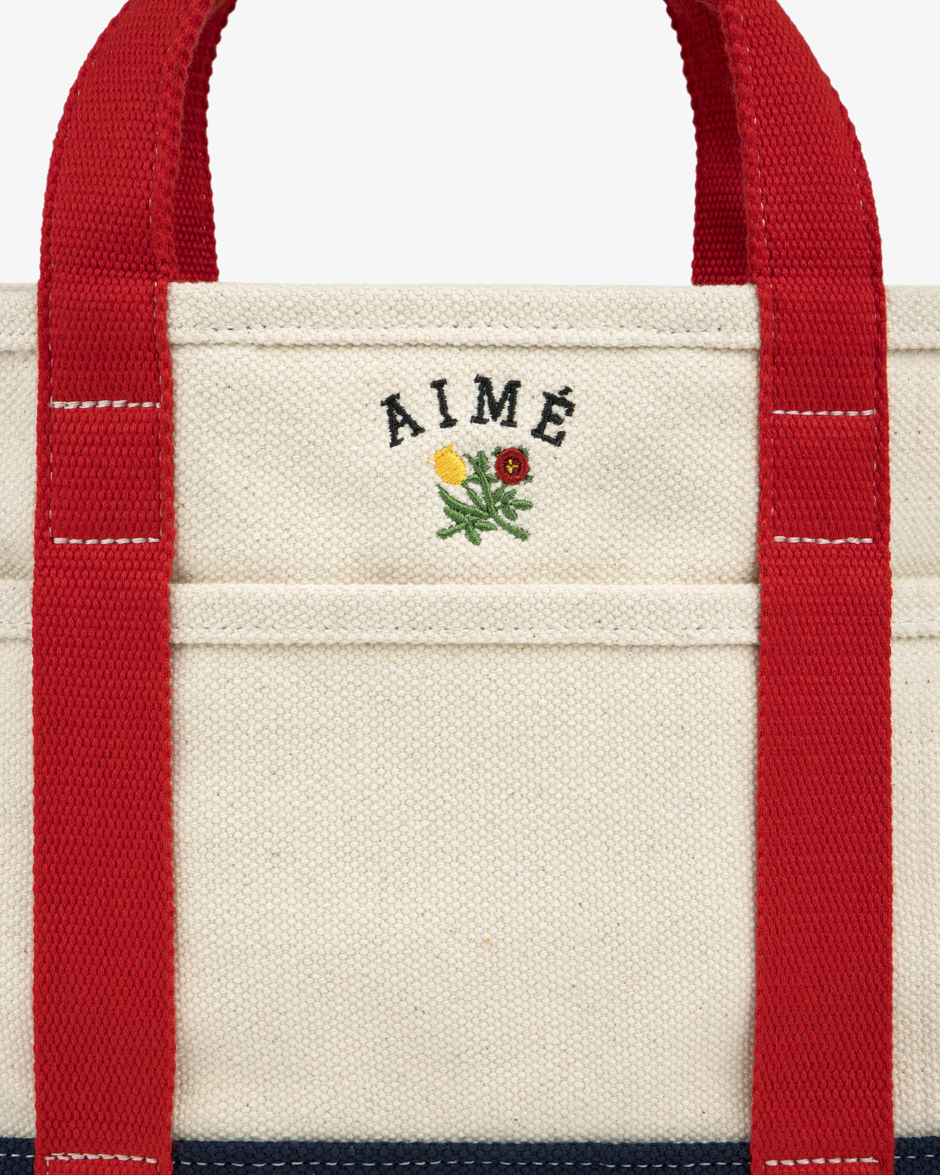Mini Crest Contrast Tote Bag - Image 4