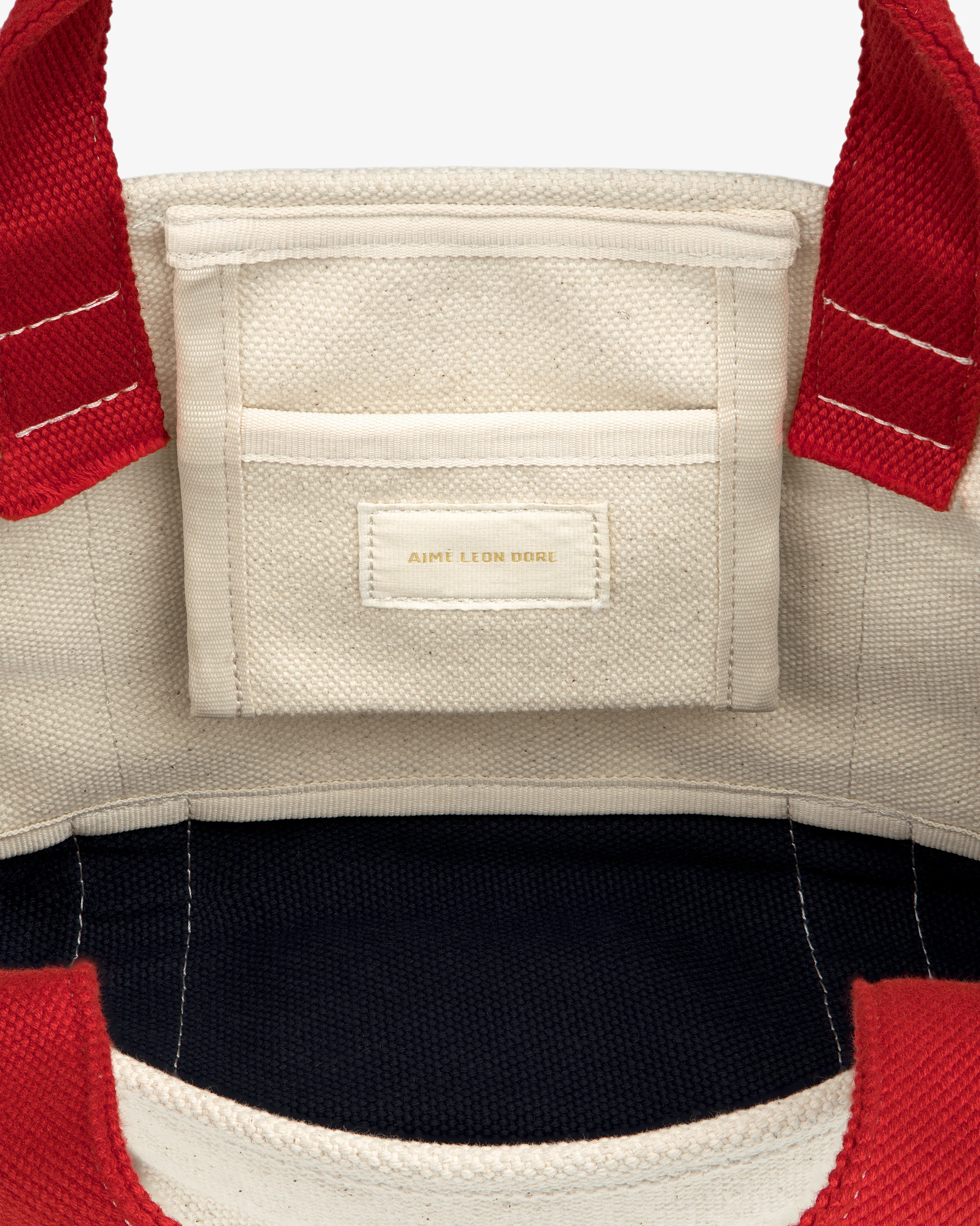 Mini Crest Contrast Tote Bag - Image 5