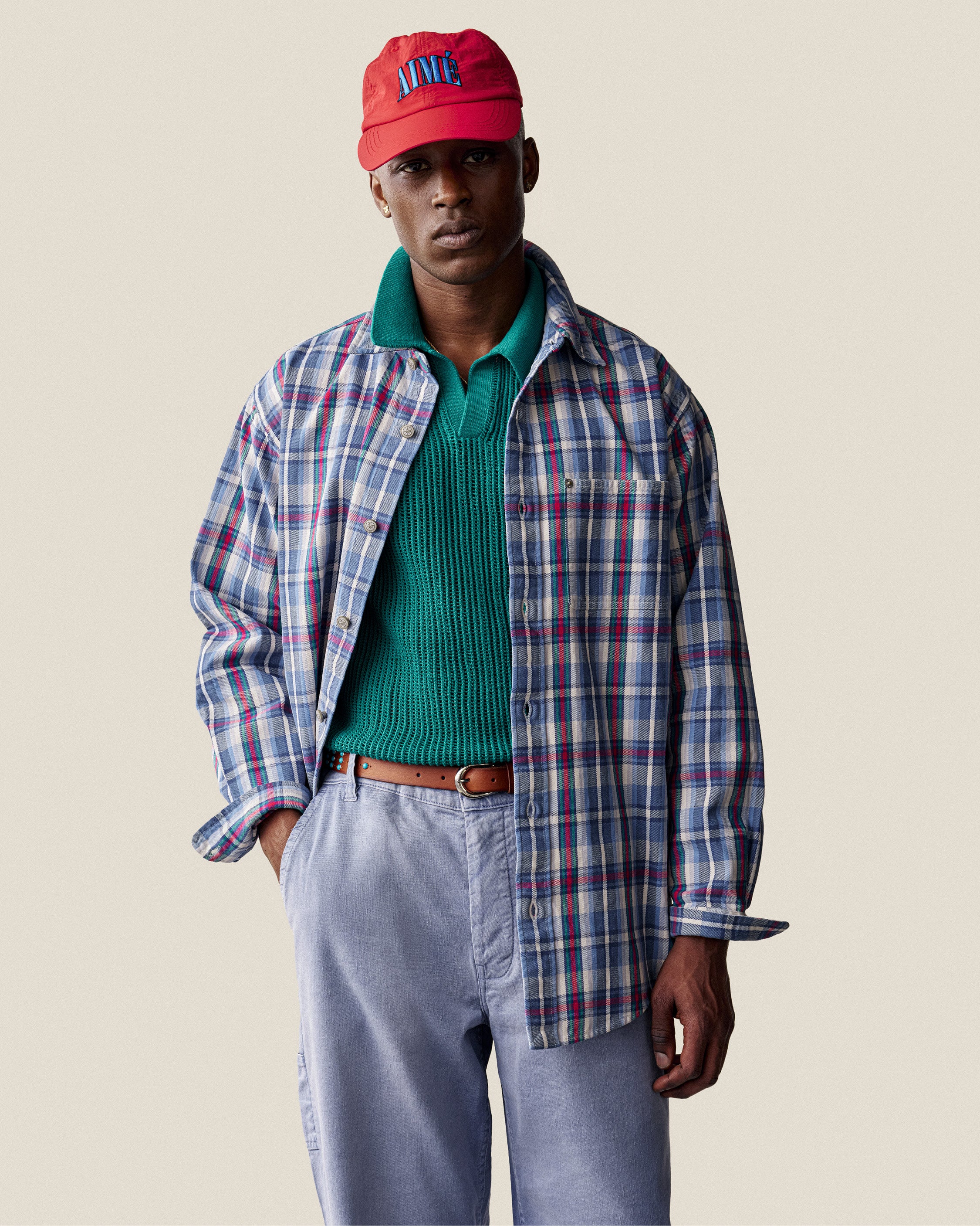 Plaid Work Shirt - Image 3