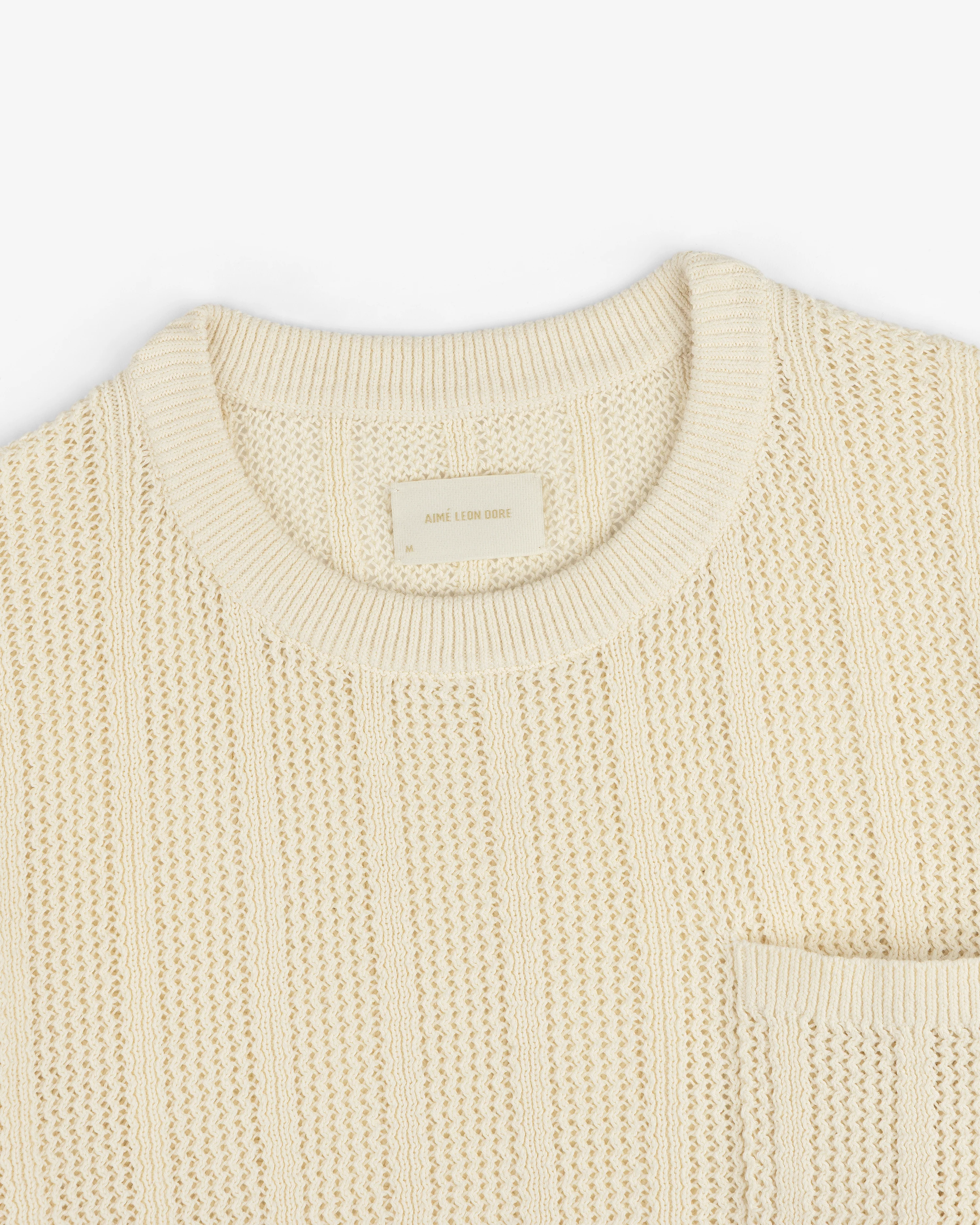 Racking Stitch Crewneck Sweater - Image 4