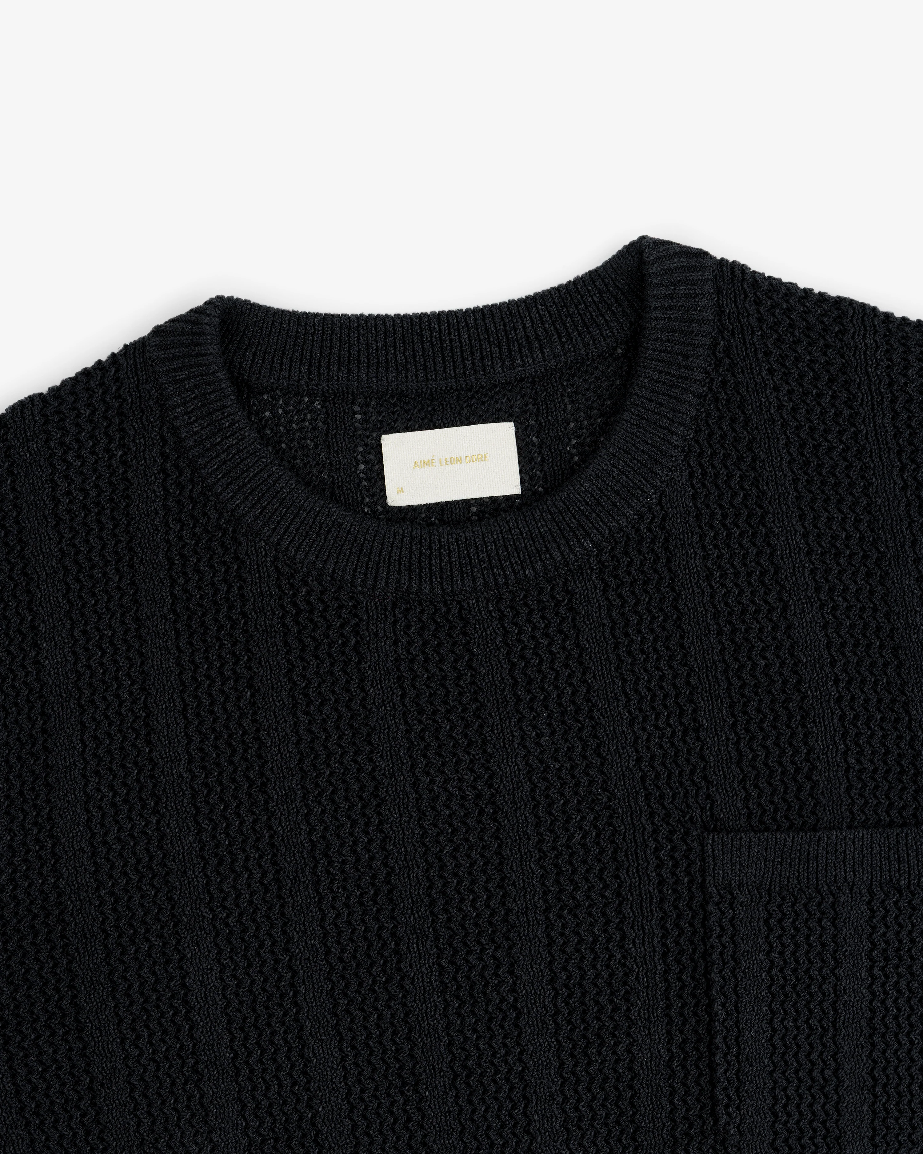 Racking Stitch Crewneck Sweater - Image 3