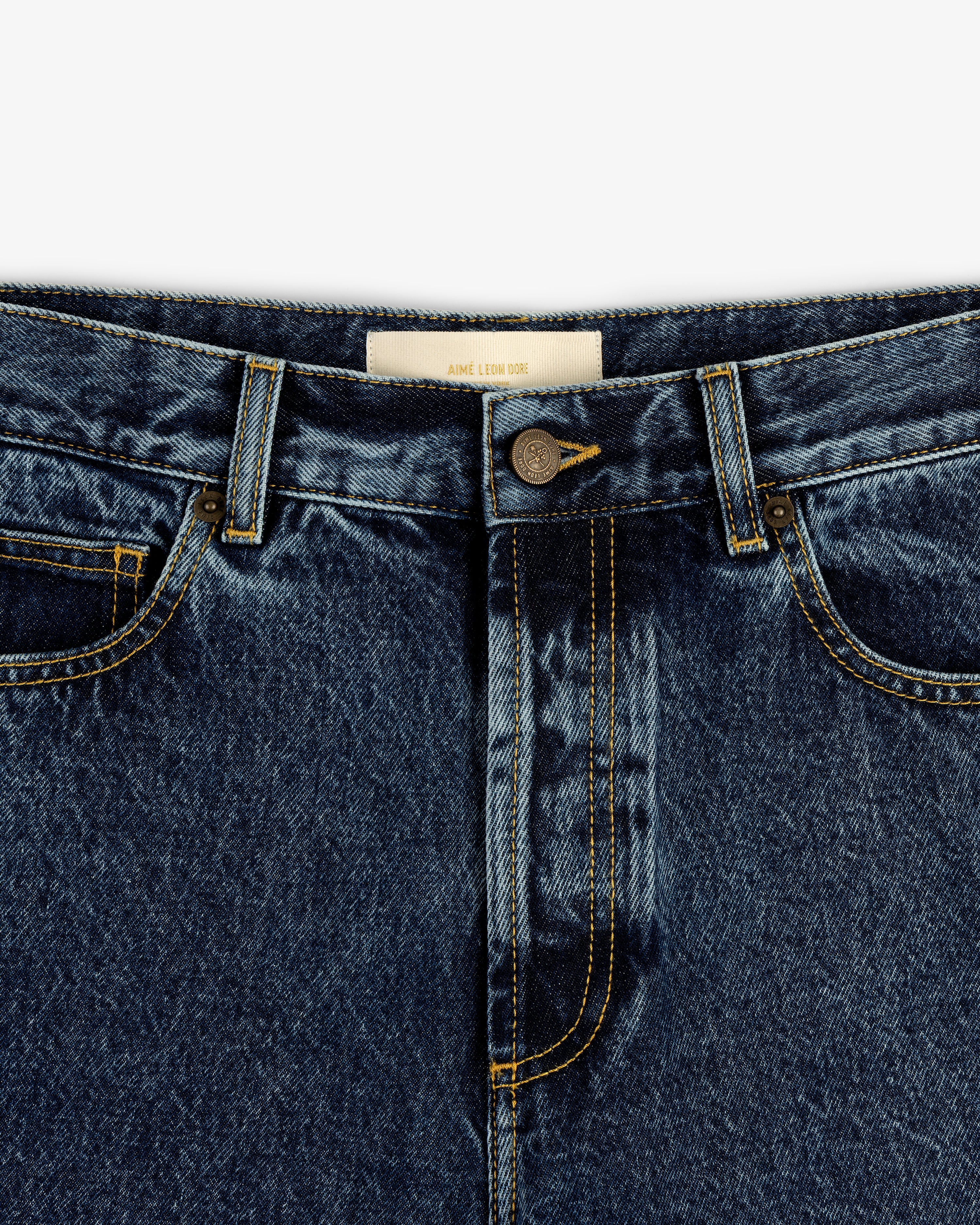 Relaxed     Fit 5-Pocket Denim Pant - Image 6