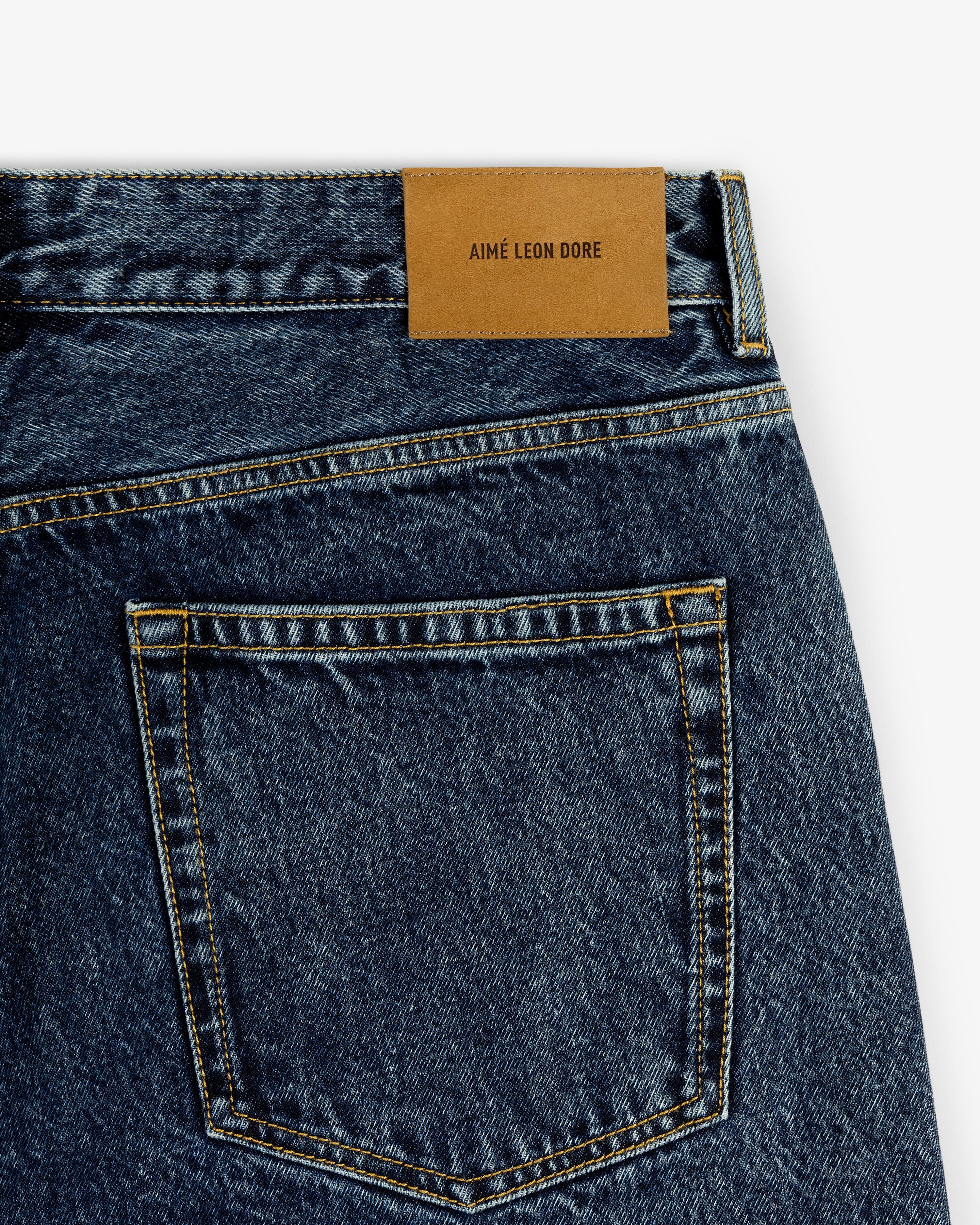 Relaxed     Fit 5-Pocket Denim Pant - Image 7