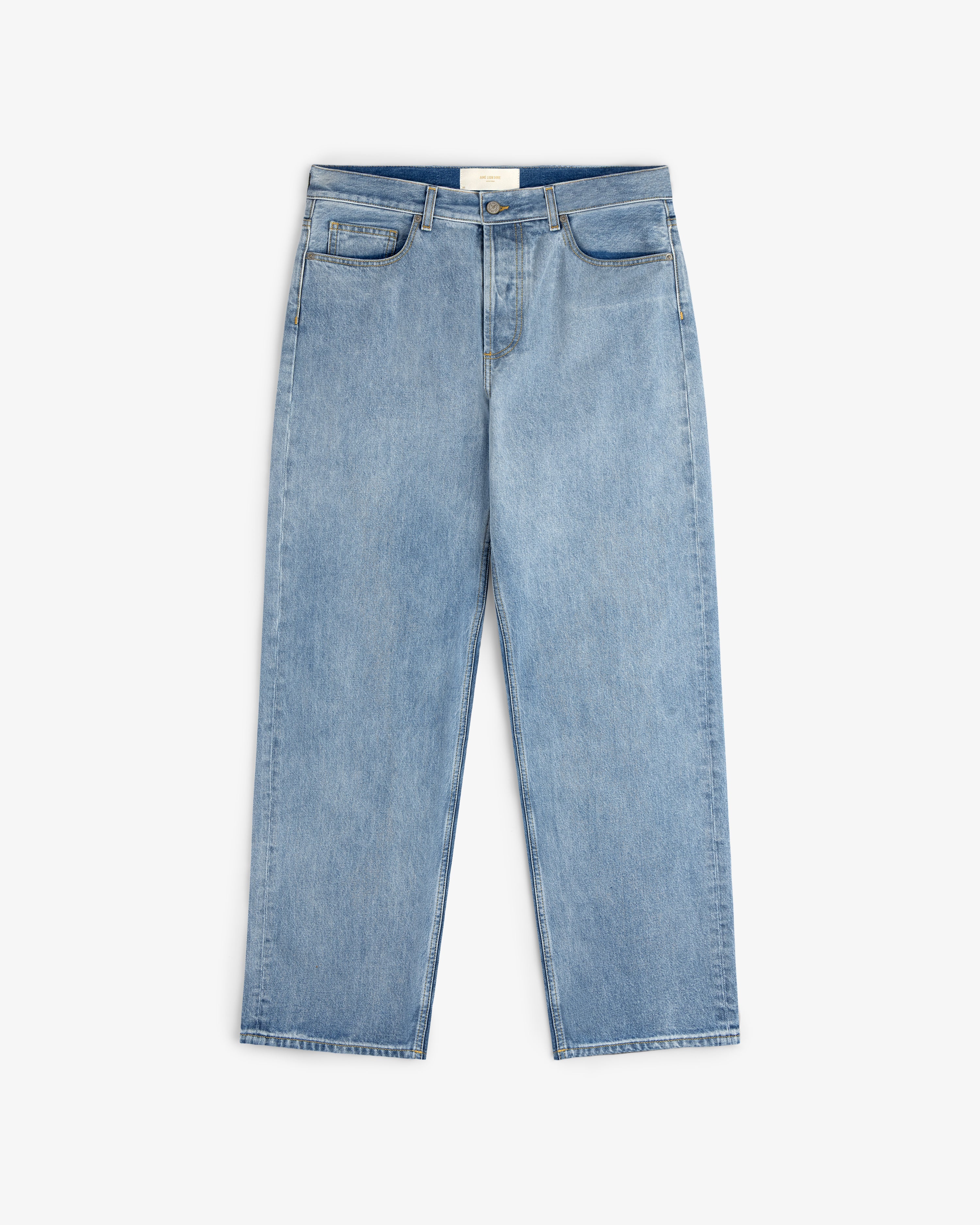 Relaxed      Fit 5-Pocket Denim Pant - Image 2