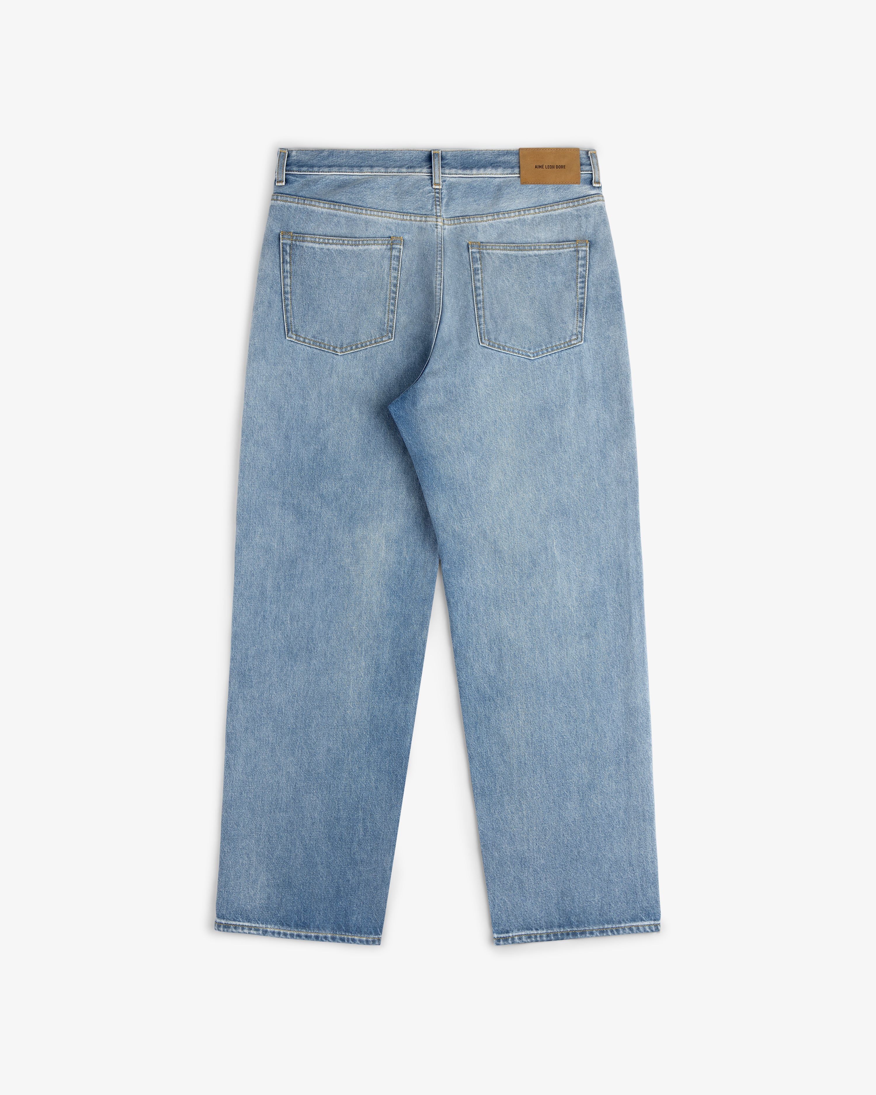 Relaxed      Fit 5-Pocket Denim Pant - Image 5