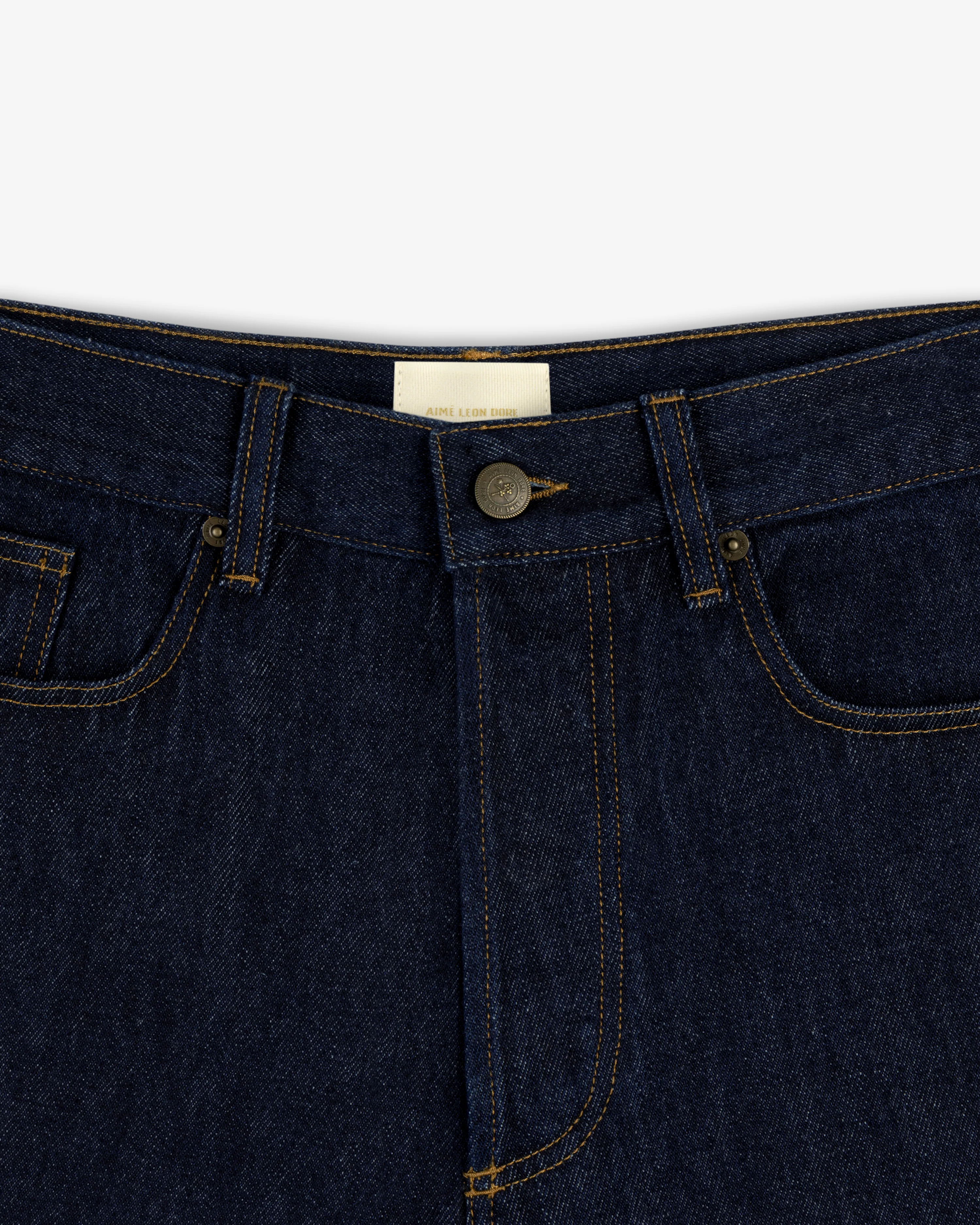 Rinse Wash Denim Short - Image 5