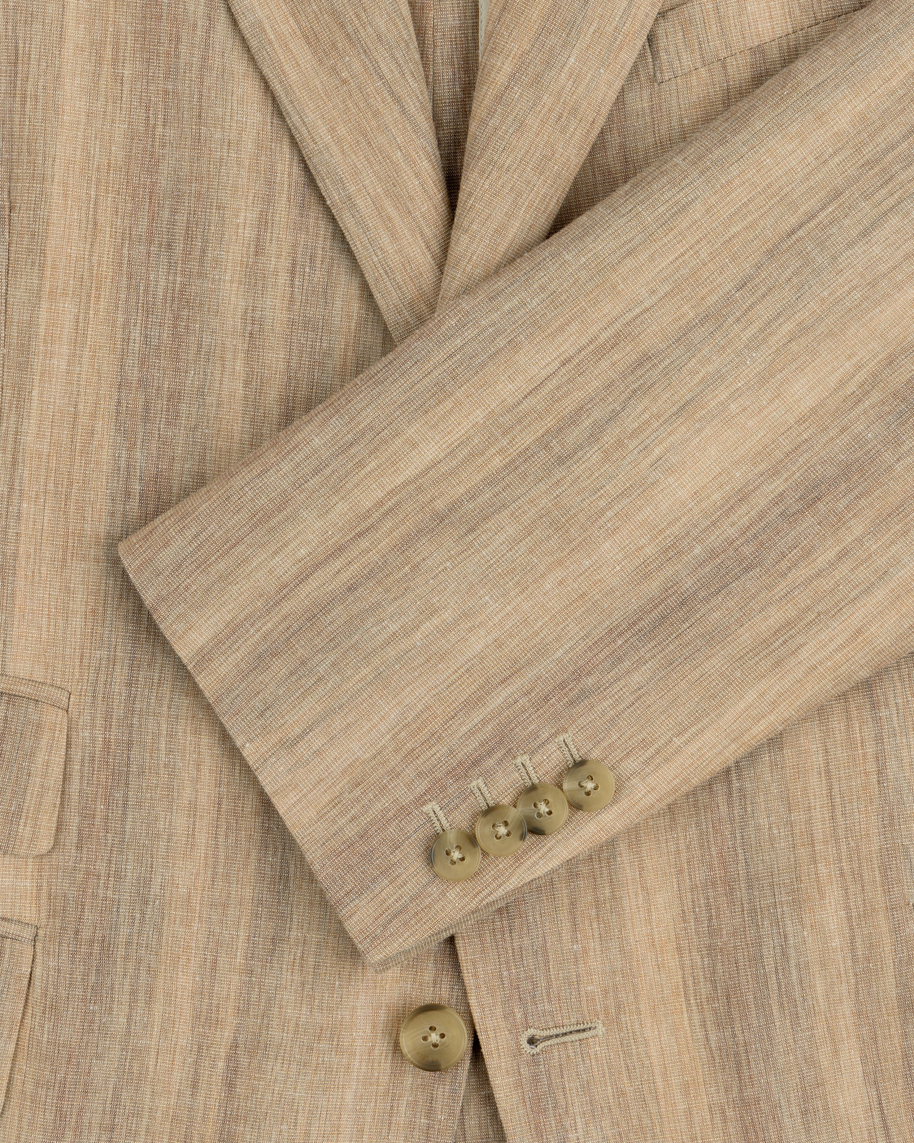 Single-Breasted Safari Suit Jacket - Image 5