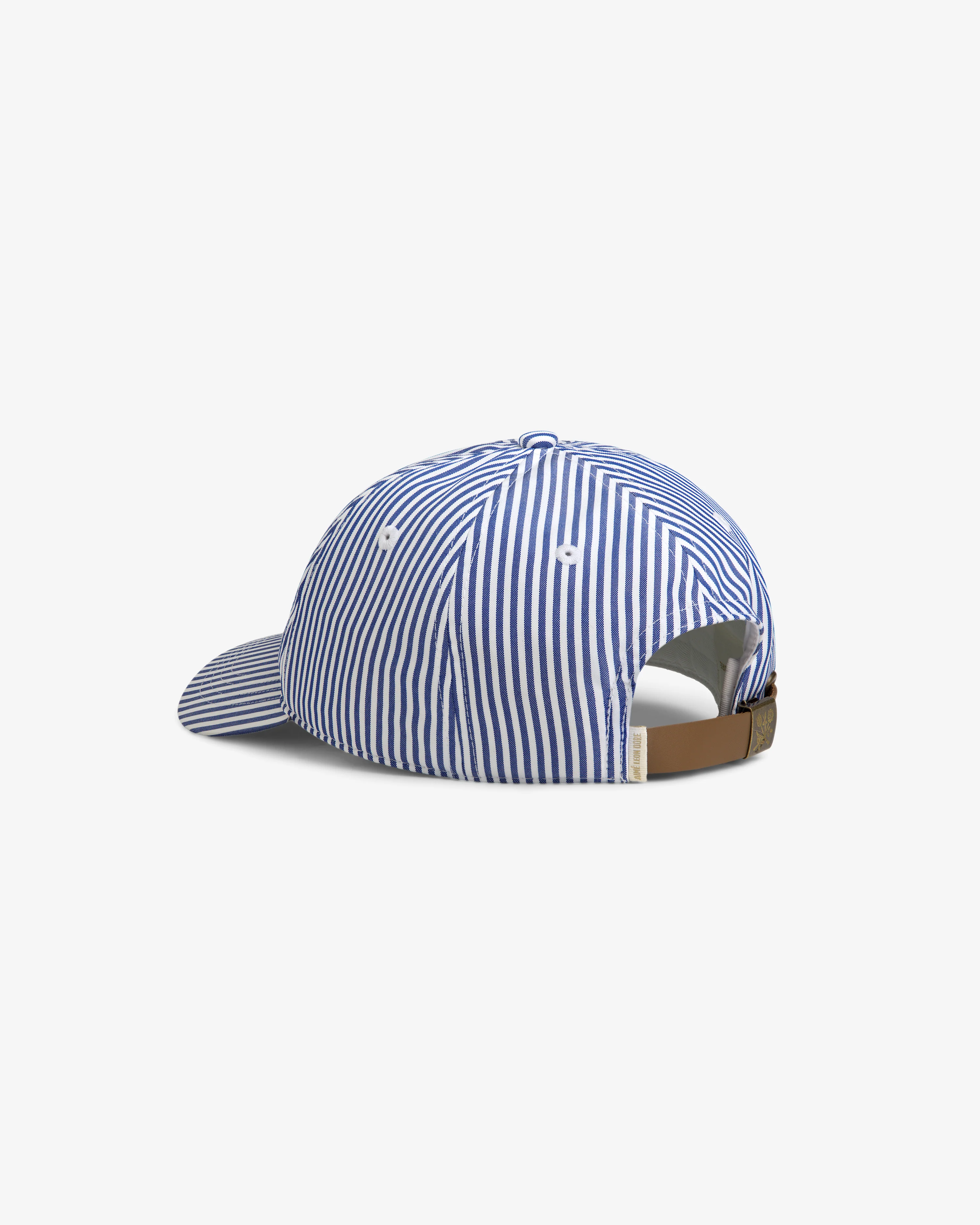 Striped Crest Logo Hat - Image 4