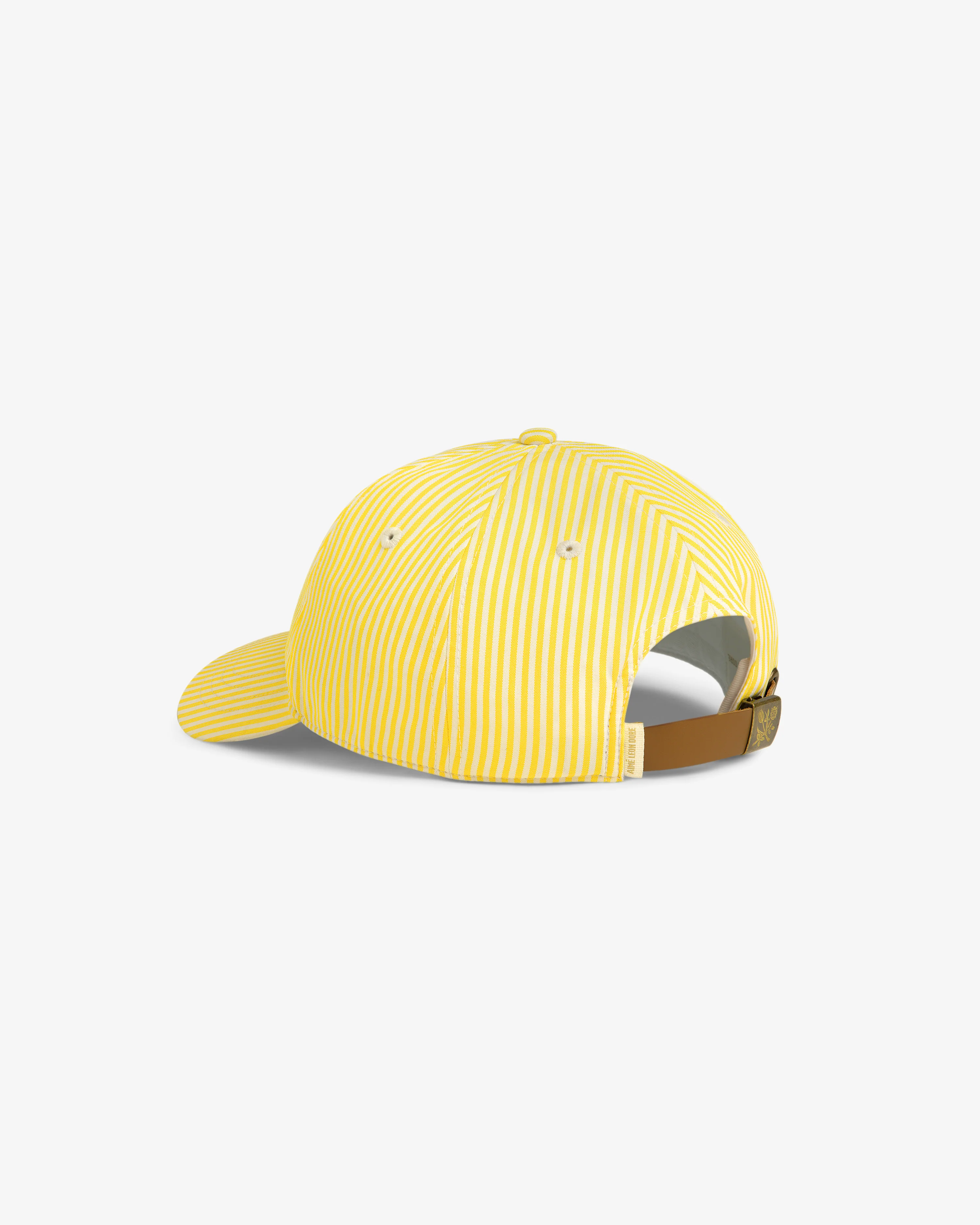 Striped Crest Logo Hat - Image 4