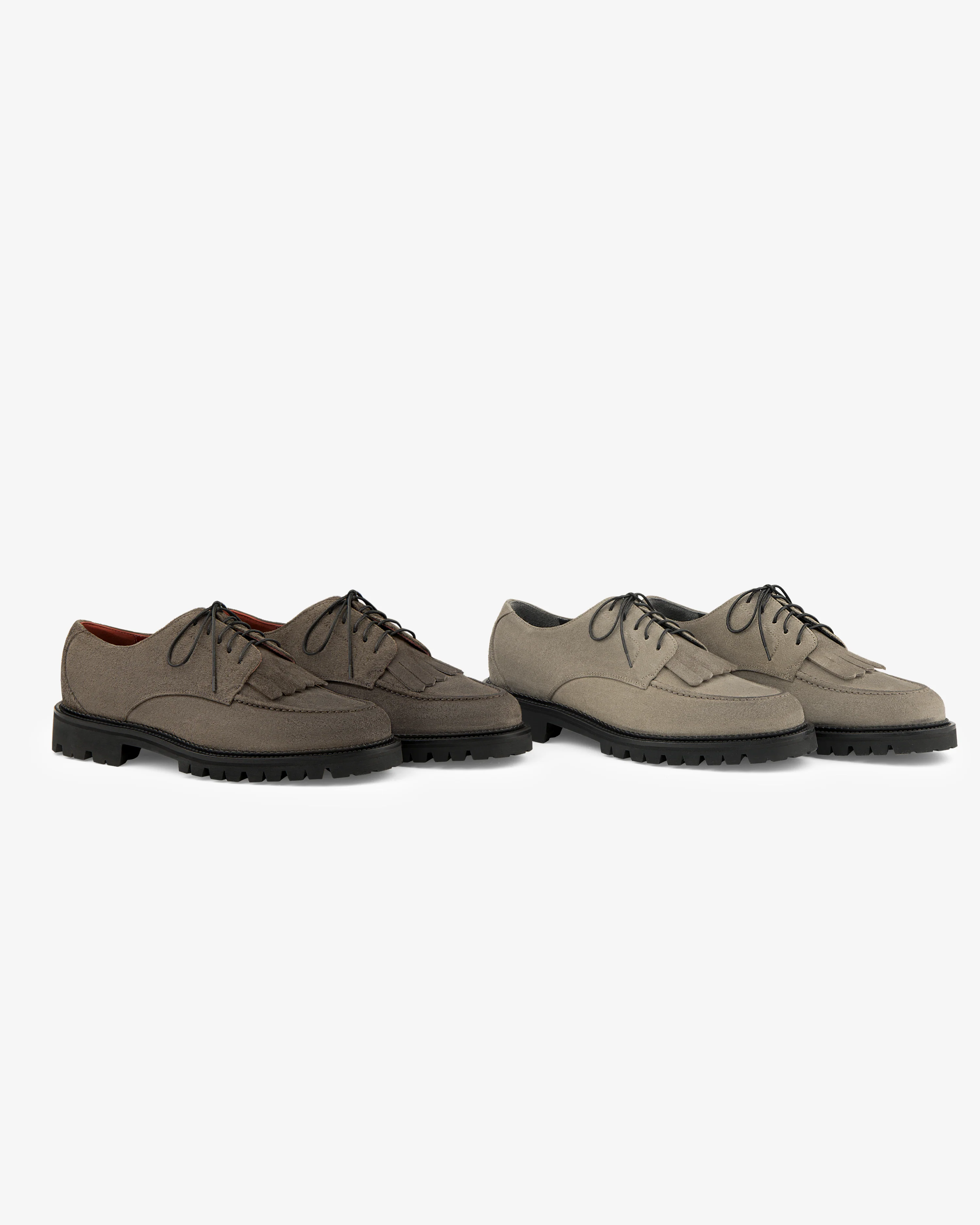 Suede Lug Sole Derby - Image 4