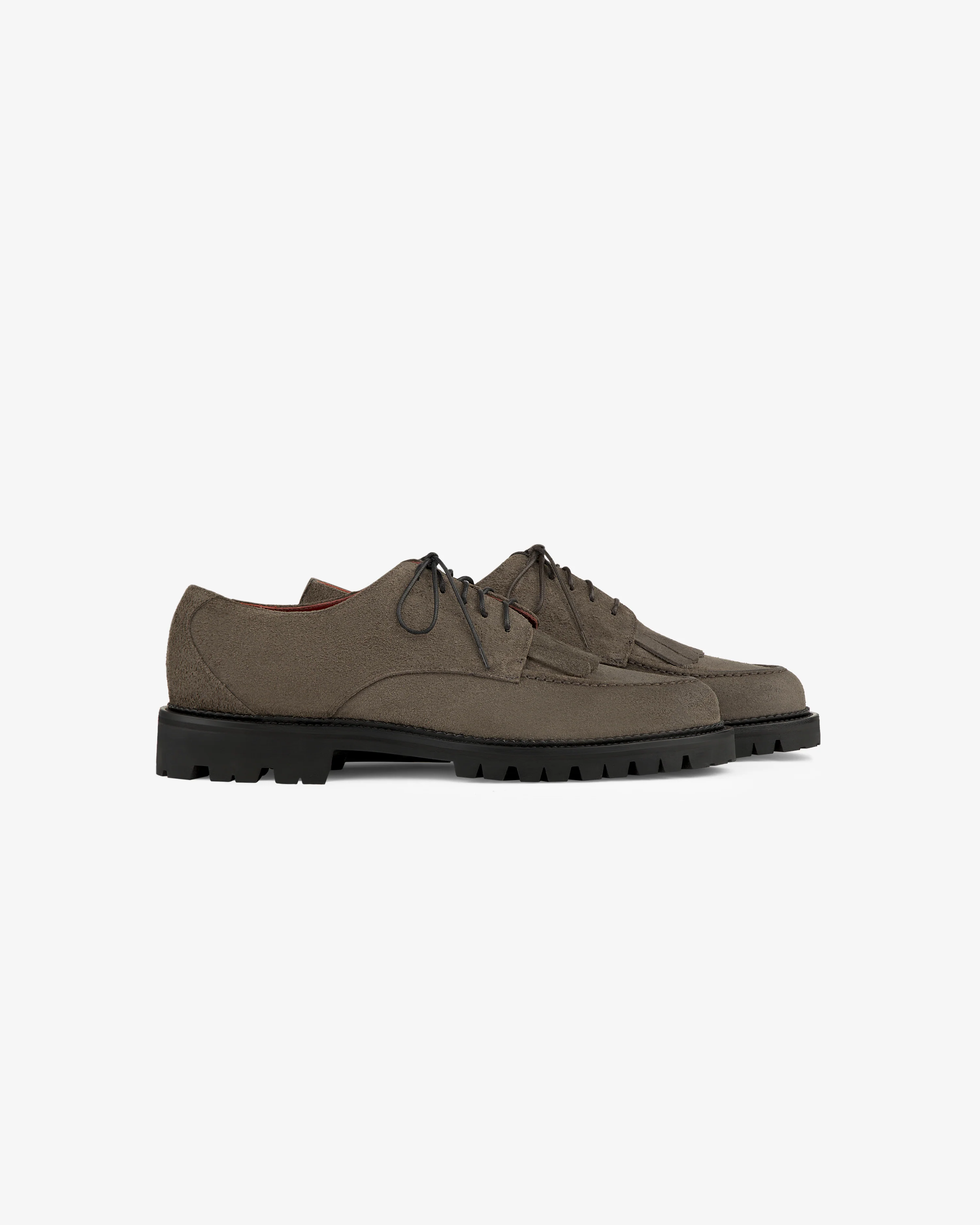 Suede Lug Sole Derby - Image 5