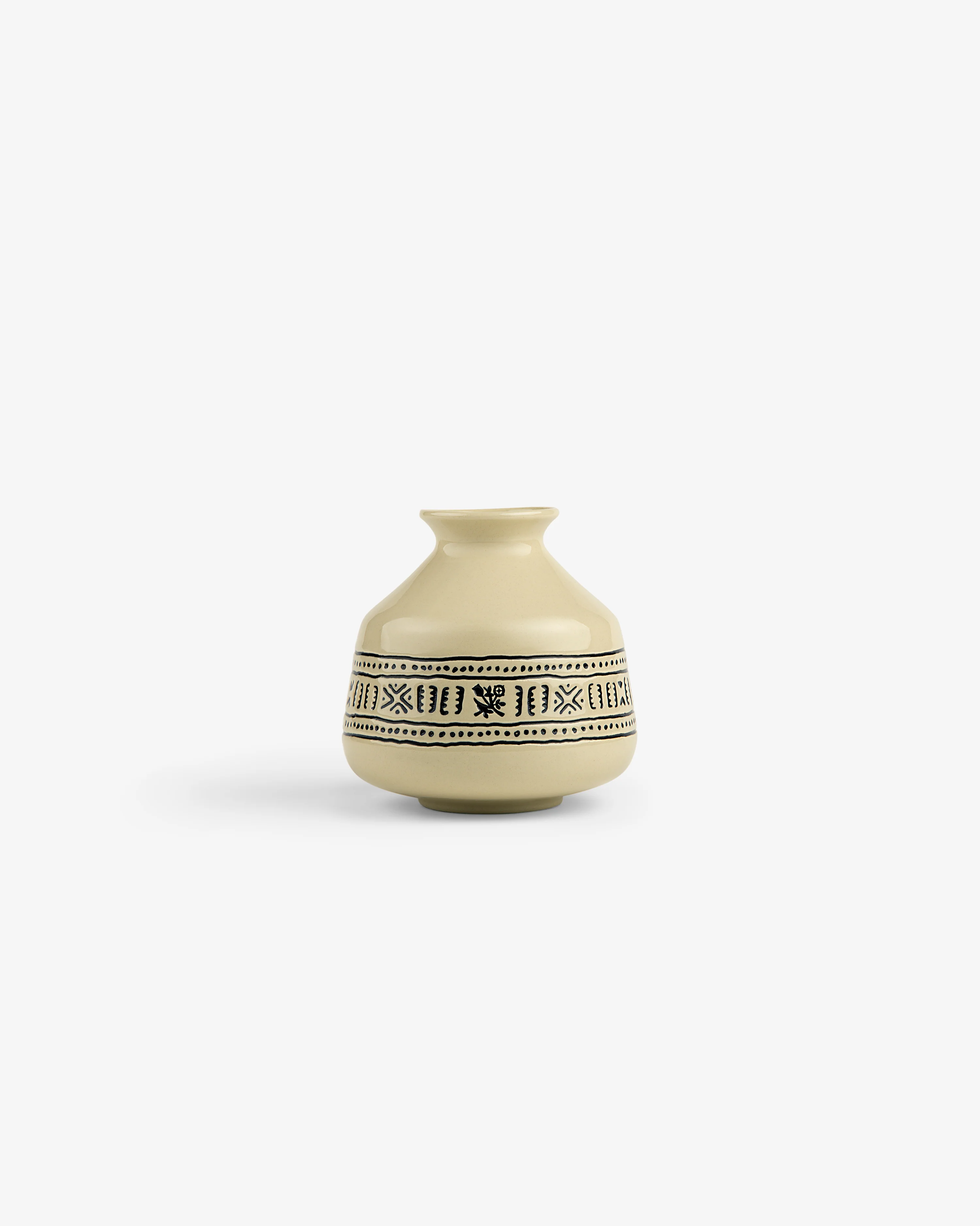 Textile Patterned Bud Vase - Image 2