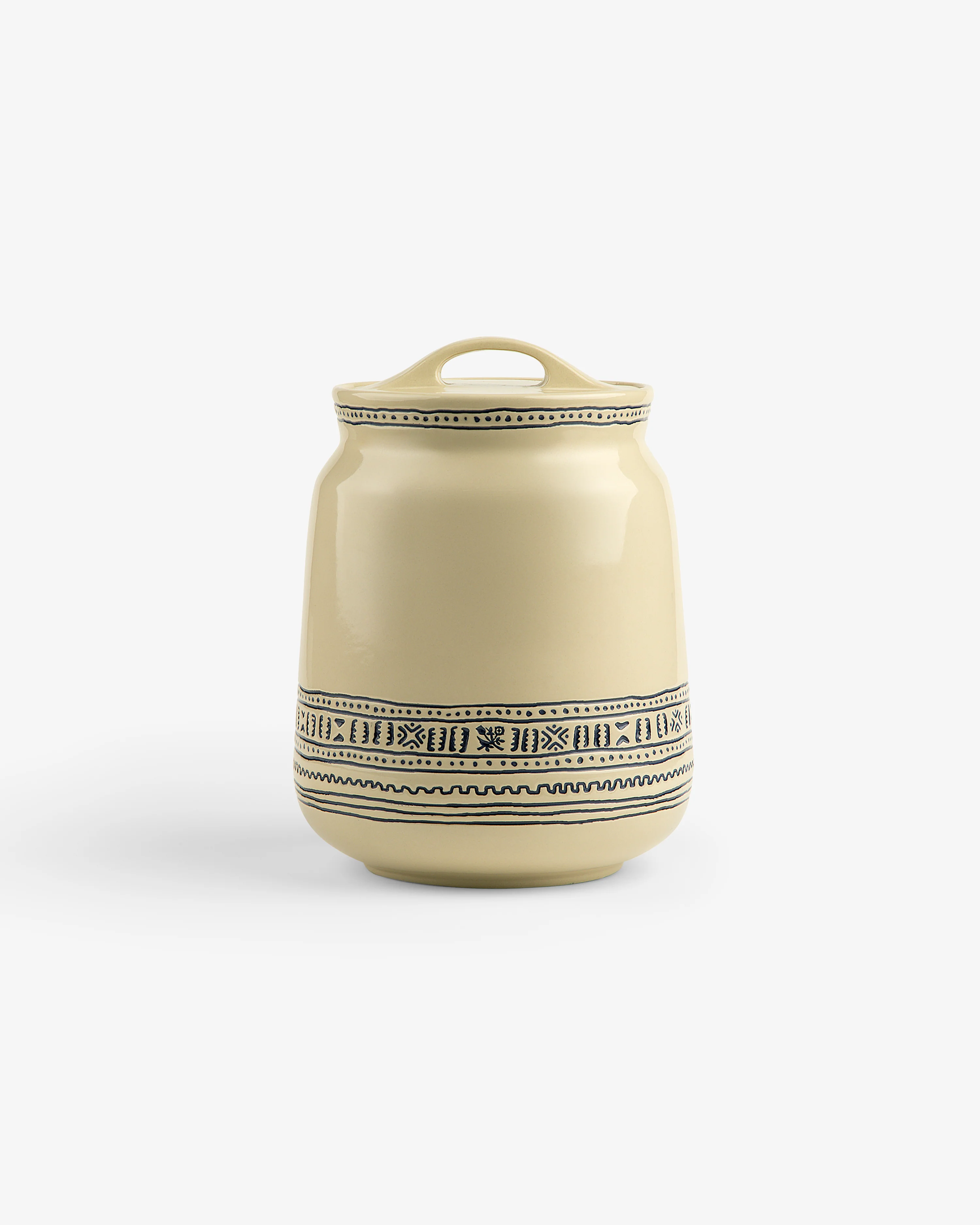 Textile Patterned Treat Jar - Image 2
