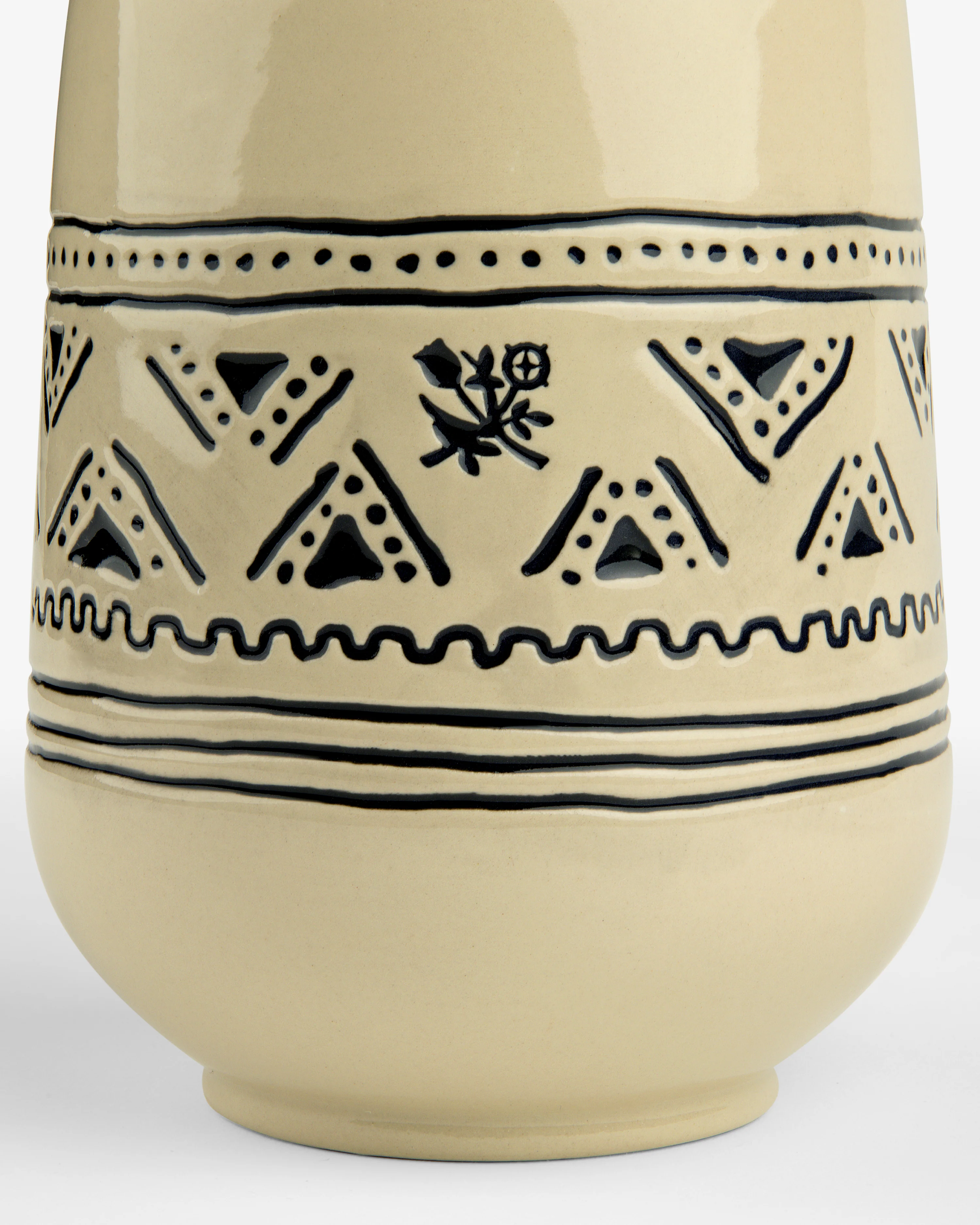Textile Patterned Vase - Image 3