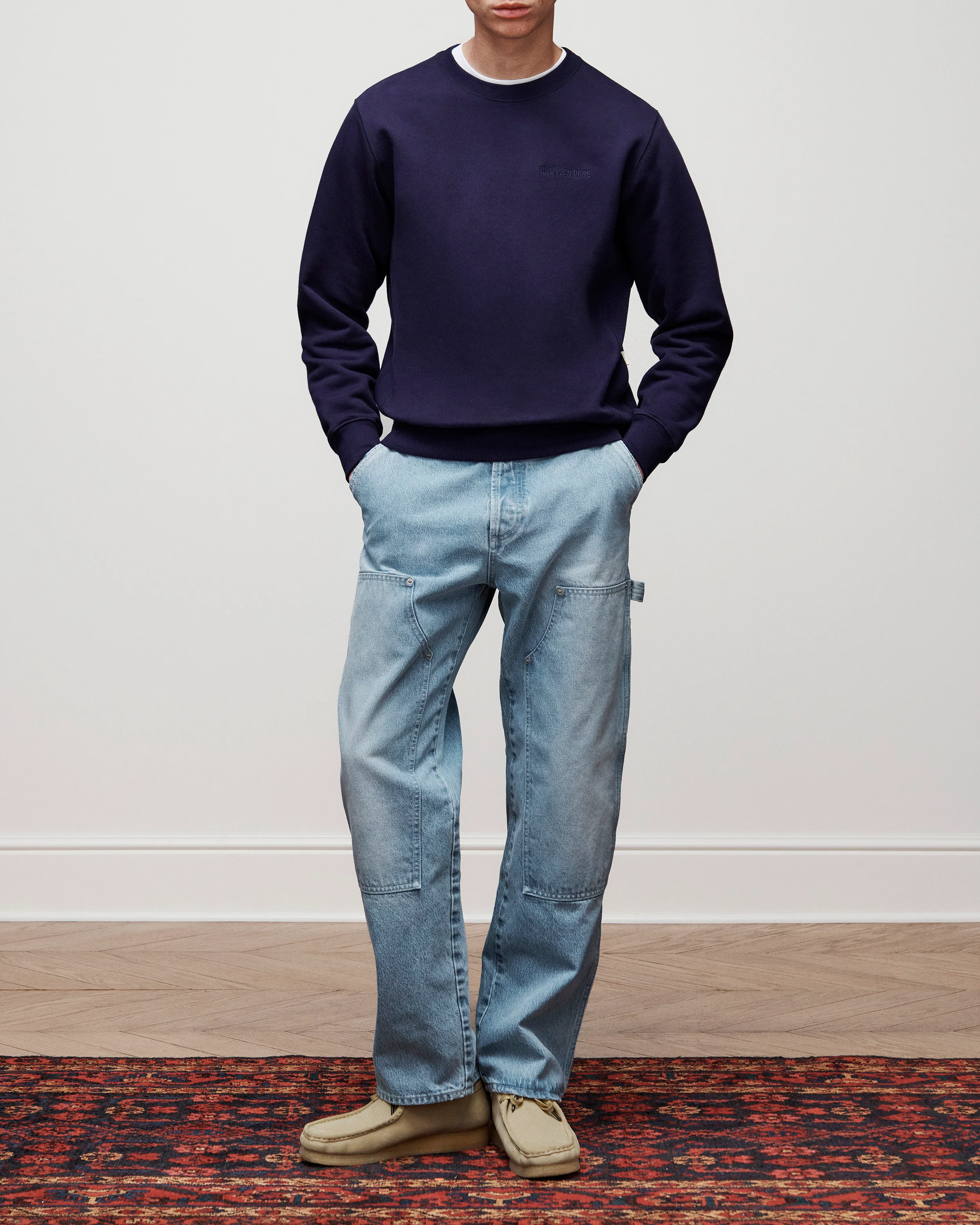 Tonal   Logo   Crewneck   Sweatshirt - Image 3