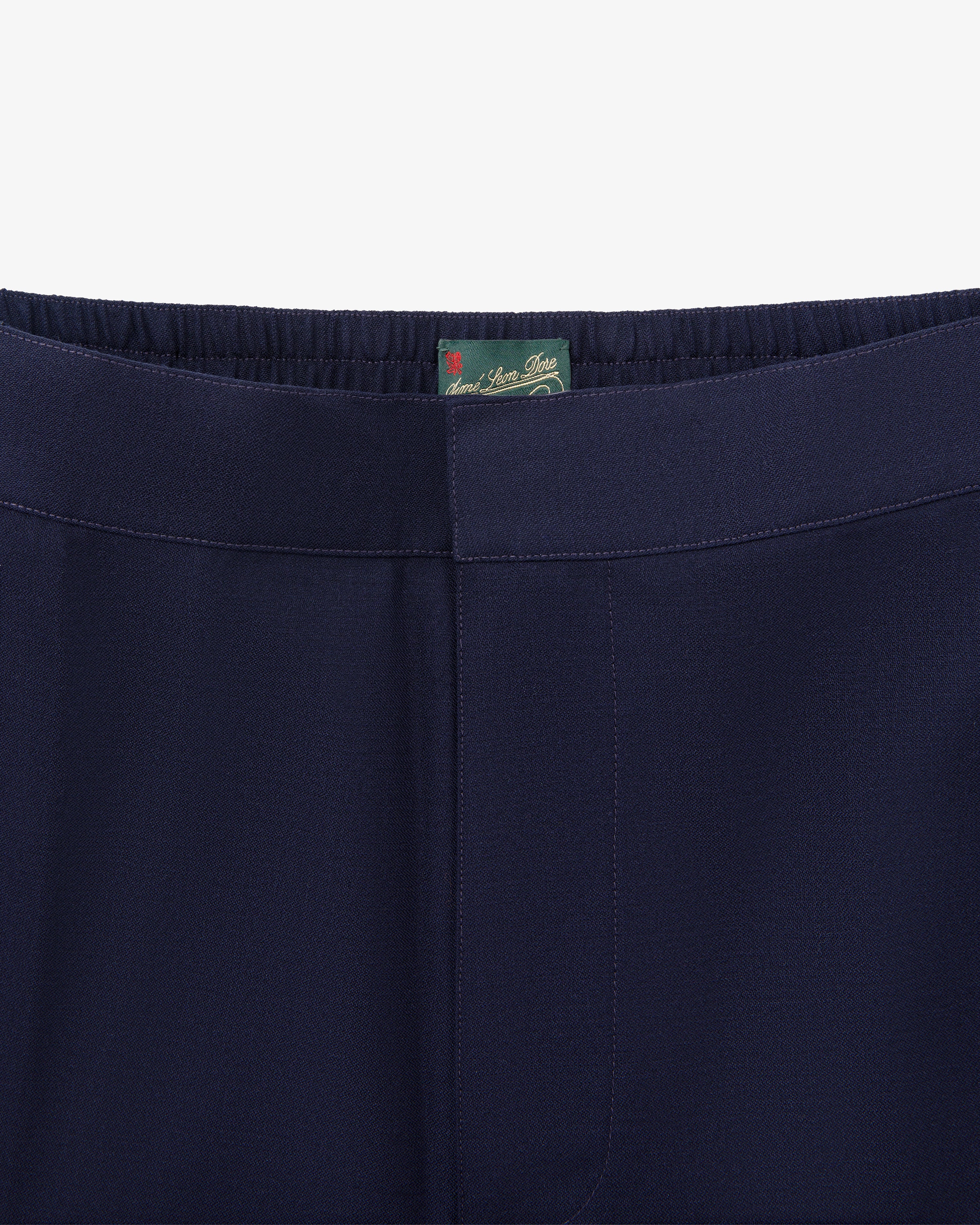 Tropical   Wool   Elasticated   Waist   Suit   Trouser - Image 4