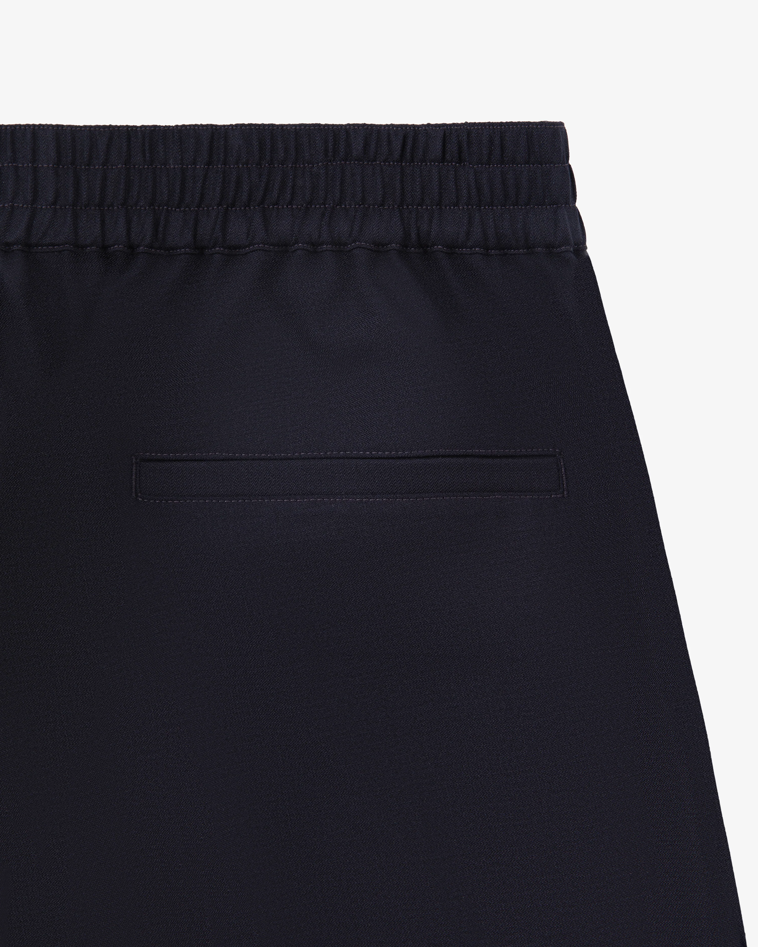 Tropical   Wool   Elasticated   Waist   Suit   Trouser - Image 5