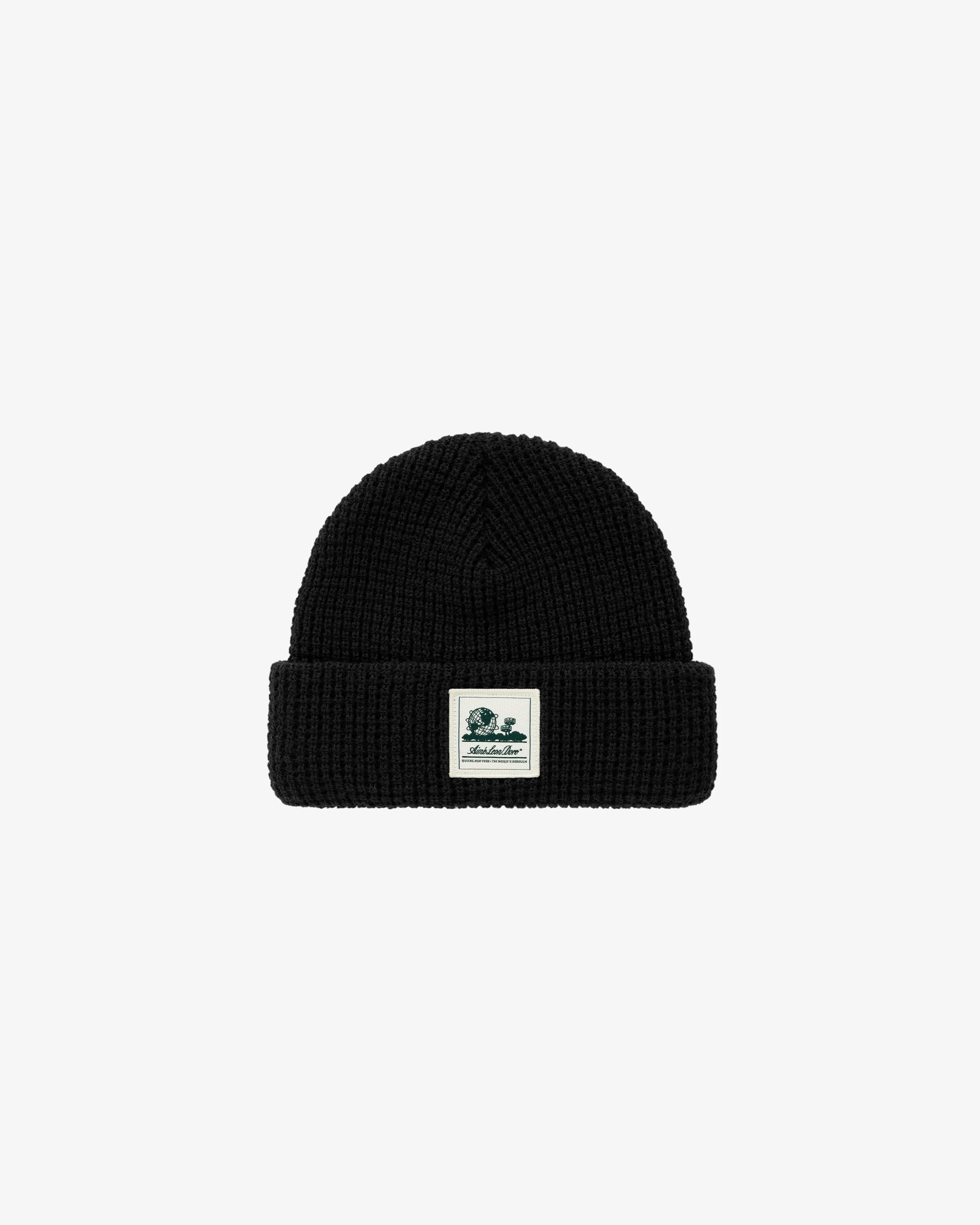 Waffle     Knit     Beanie - Image 2