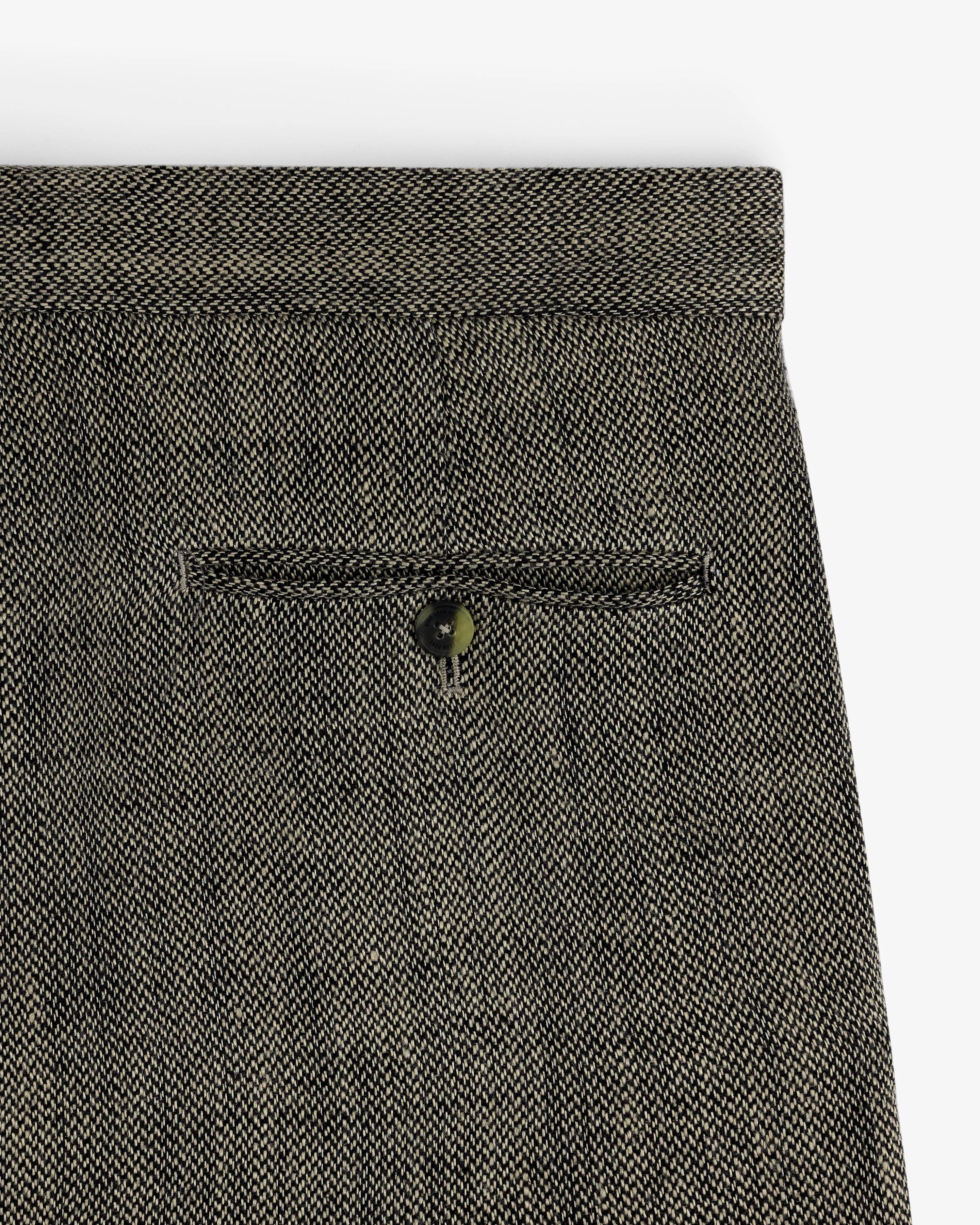 Yarn Dyed Linen Suit Trouser - Image 6